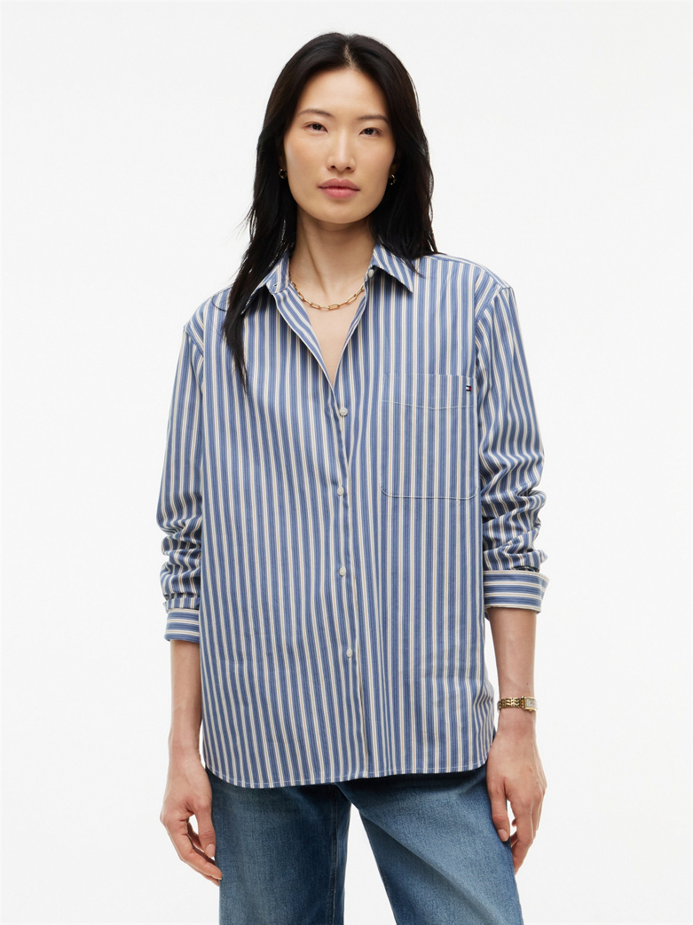 Classic Oversized Fit Poplin Shirt