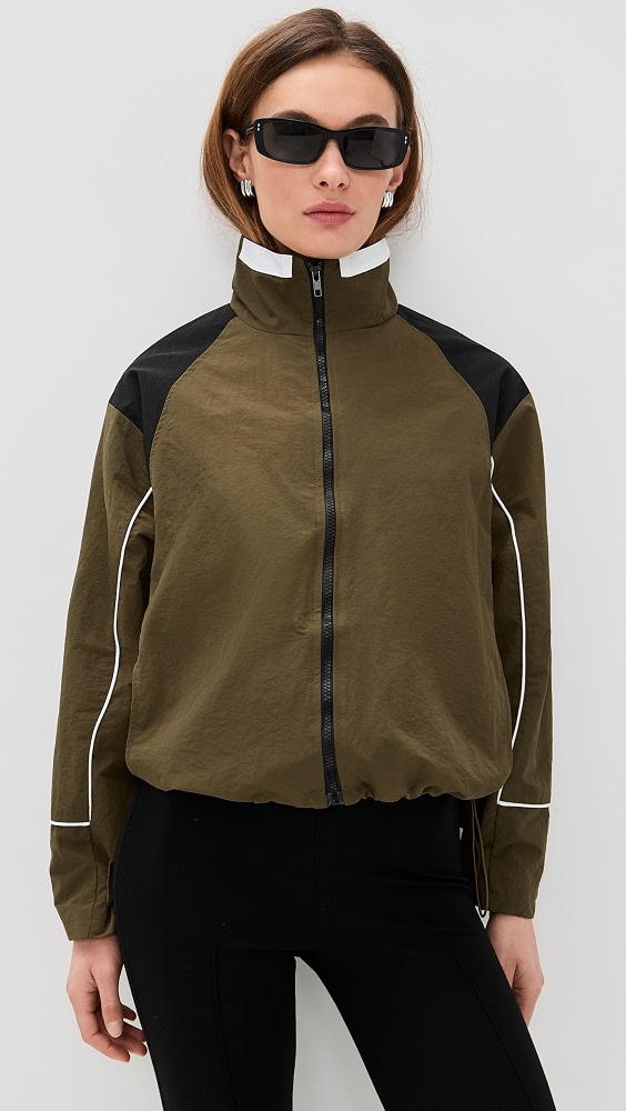 Shoreline Windbreaker Jacket - Safari