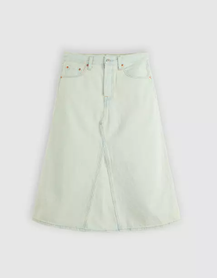 levi, High-Rise A-Line Decon Skirt