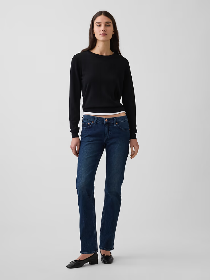 Gap, Low Rise '90s Slim Straight Jeans