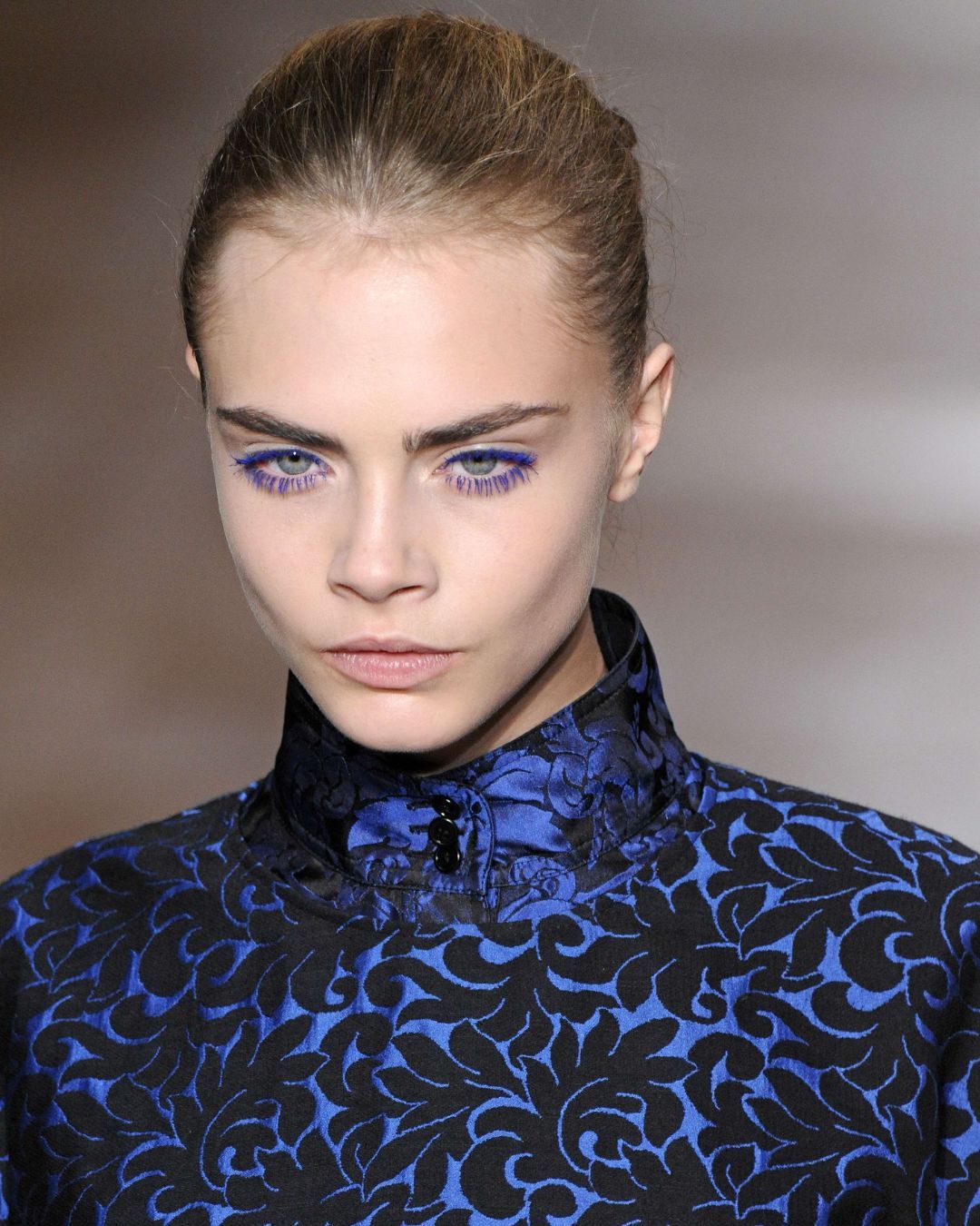 Cara Delevingne walks the runway during the Stella McCartney Ready-To-Wear Fall/Winter 2012 show as part of Paris Fashion Week on March 5, 2012 in Paris, France.