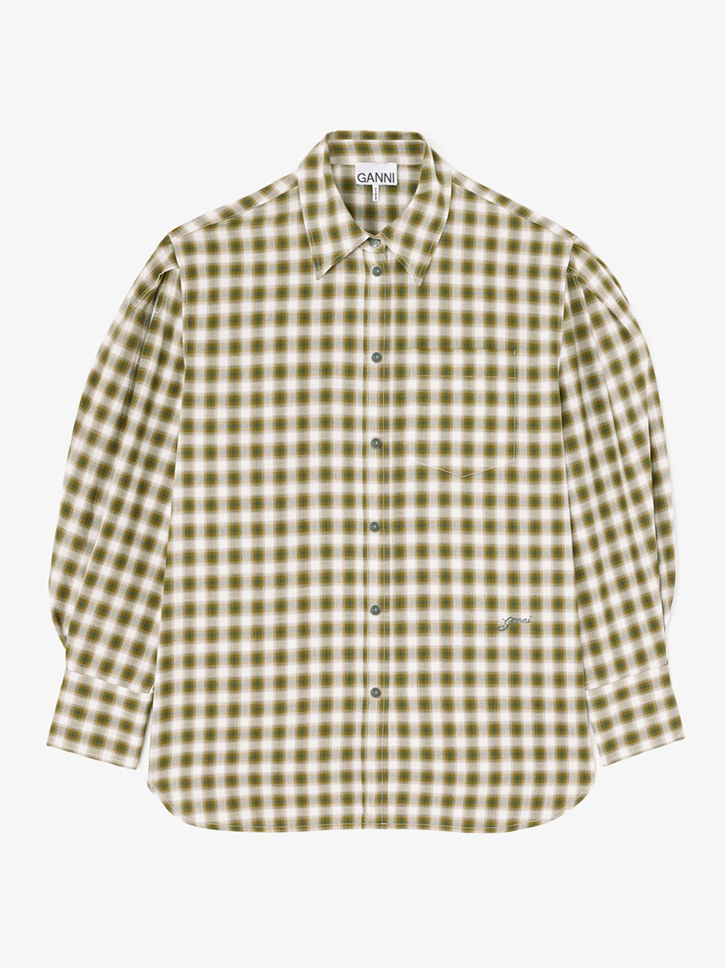 Shirt in Light Check Flannel