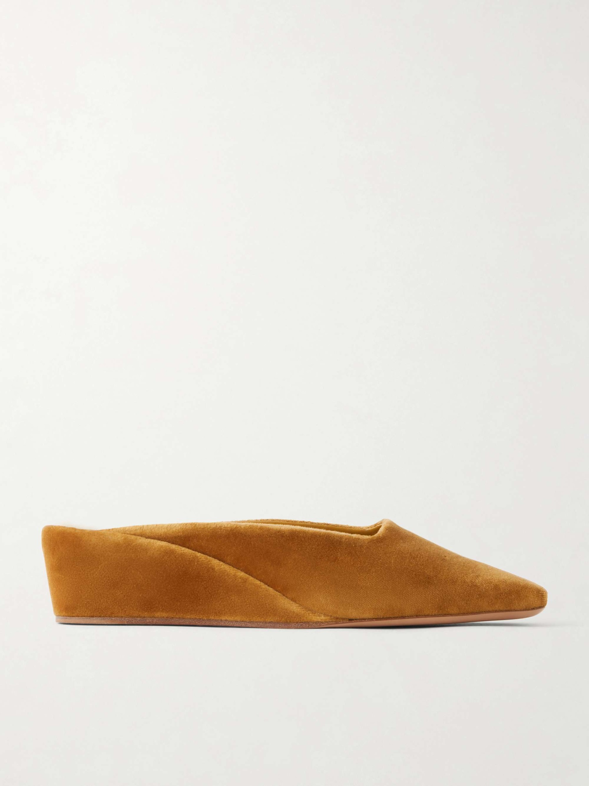 Atelier Velvet Mules