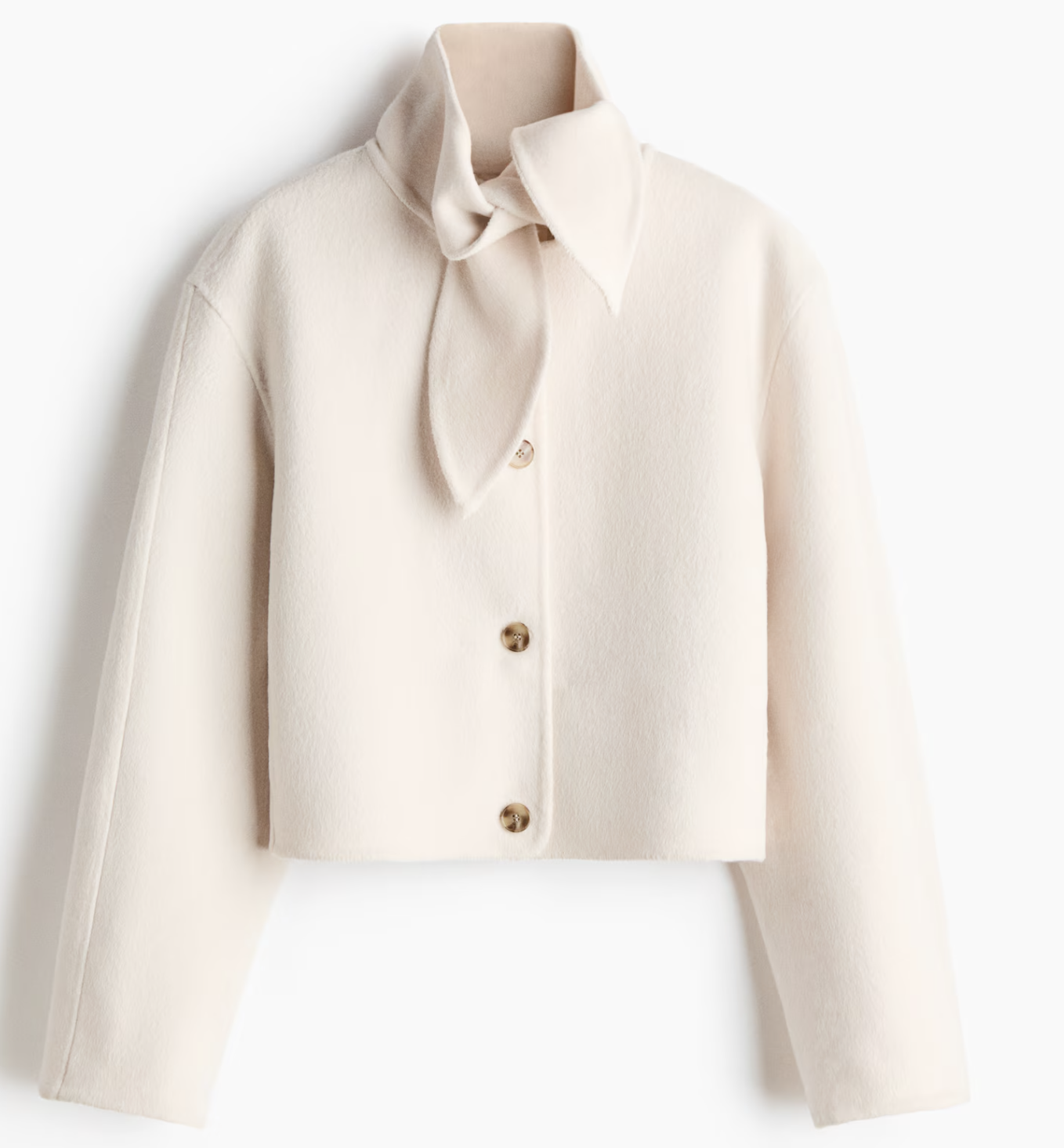 H&M , Handmade wool-blend jacket