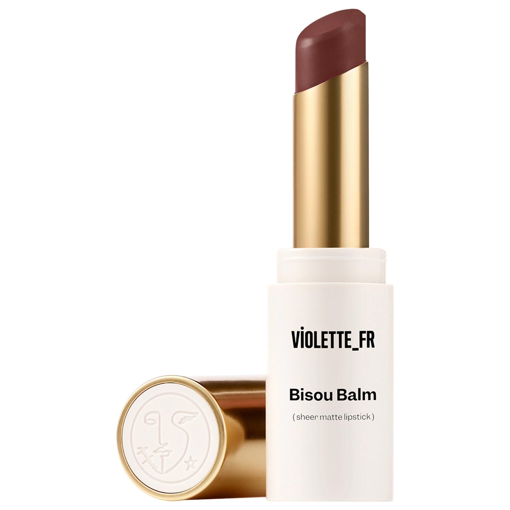 Bisou Balm Sheer Matte Lipstick - Chocolat