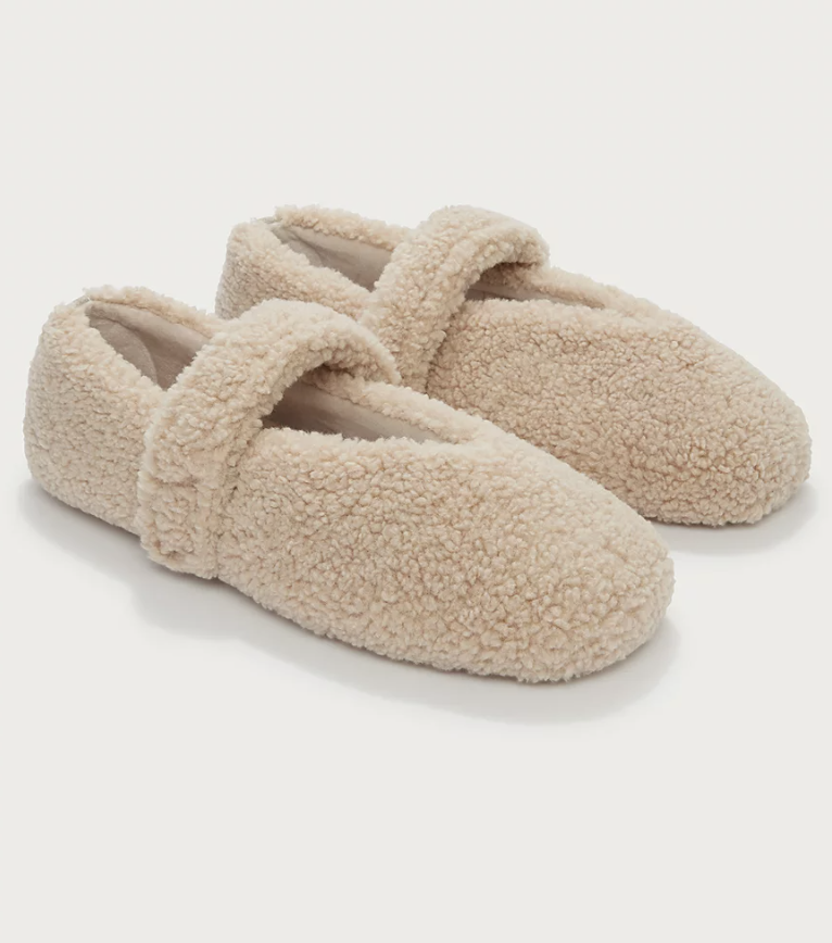 The White Company, Borg Ballet Slipper