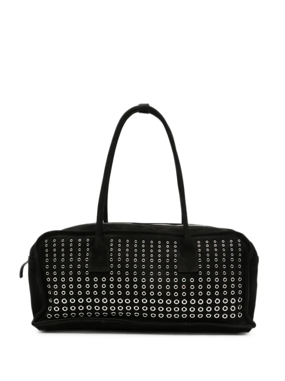 Gimaguas, Claudia eyelet-embellished suede tote bag