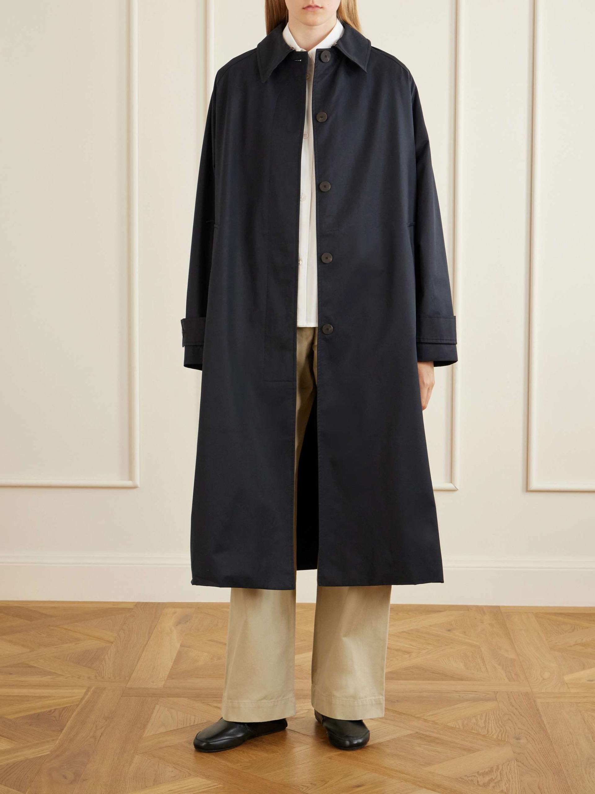 Holin Cotton-Blend Trench Coat