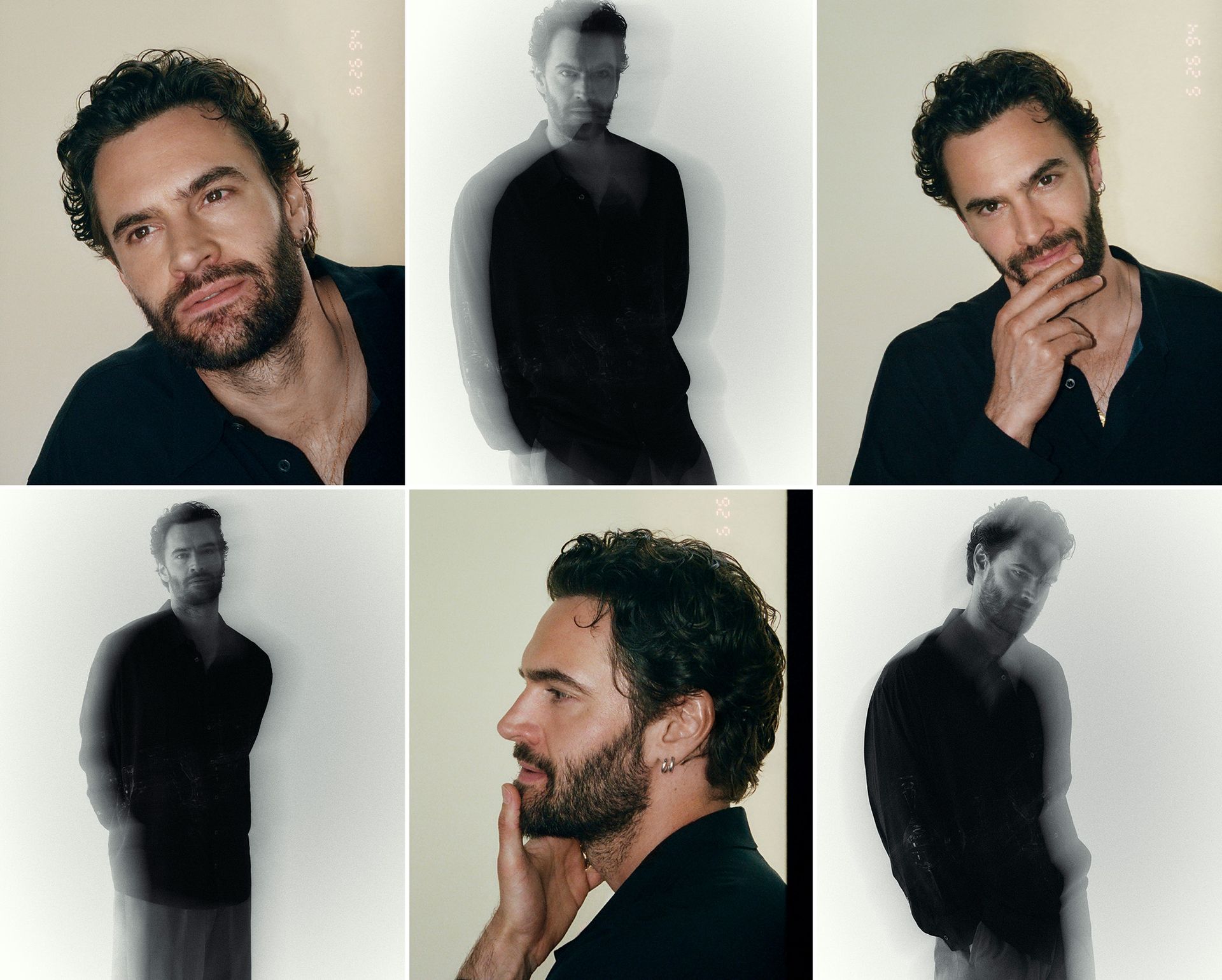 Portraits of actor Tom Bateman shot by Graham Dunn.