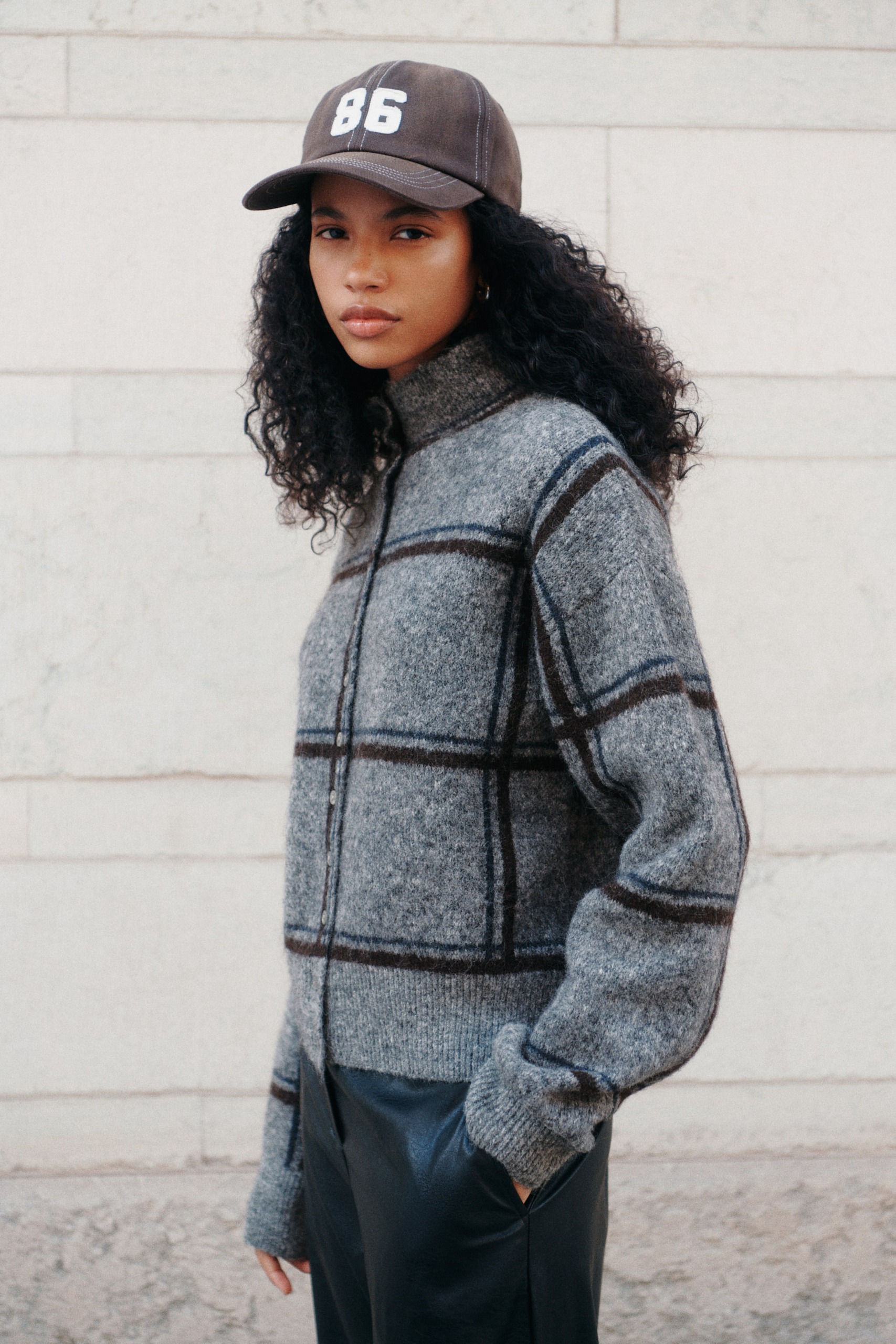 Turtleneck Cardigan