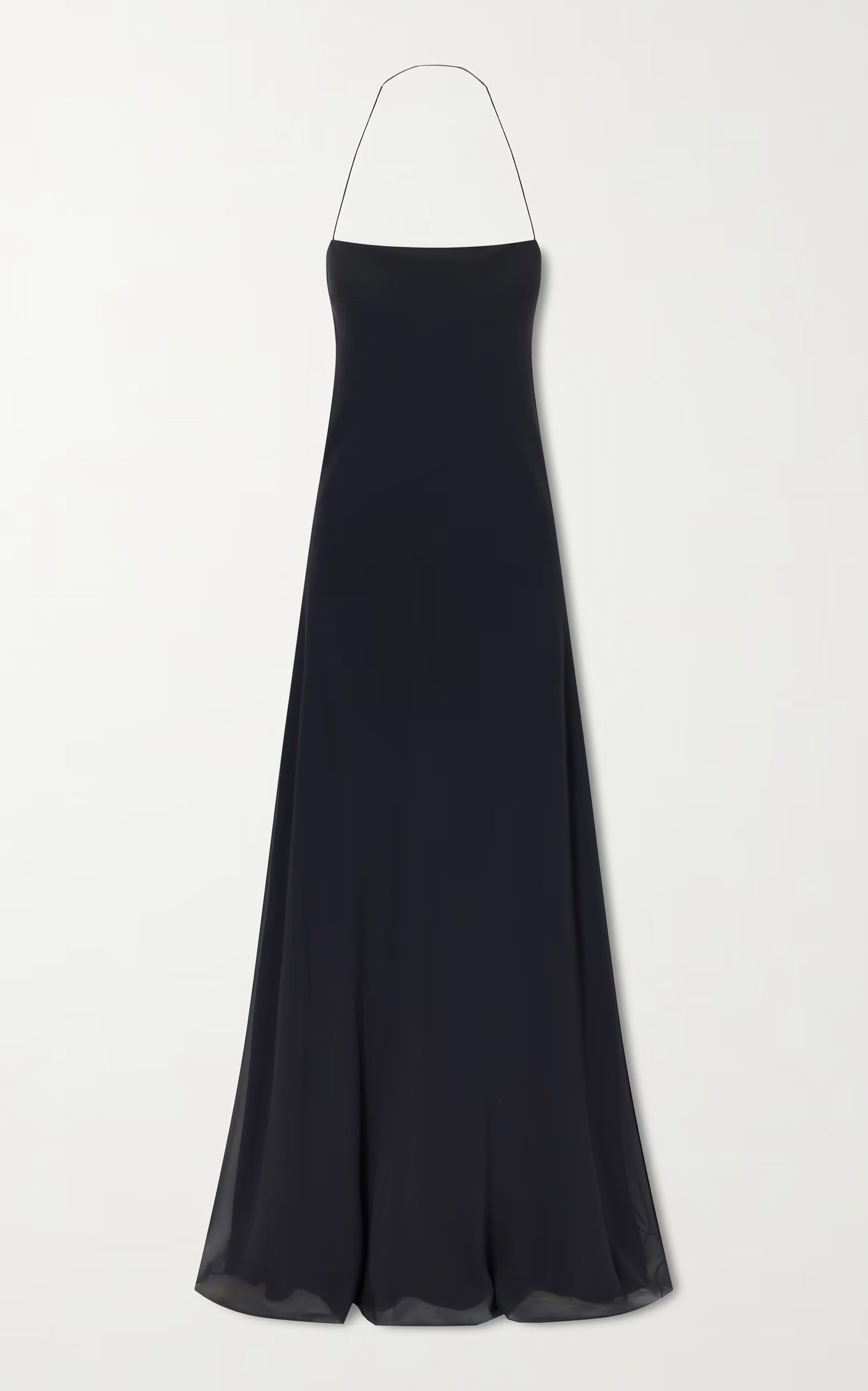 Javier Silk-Georgette Maxi Dress