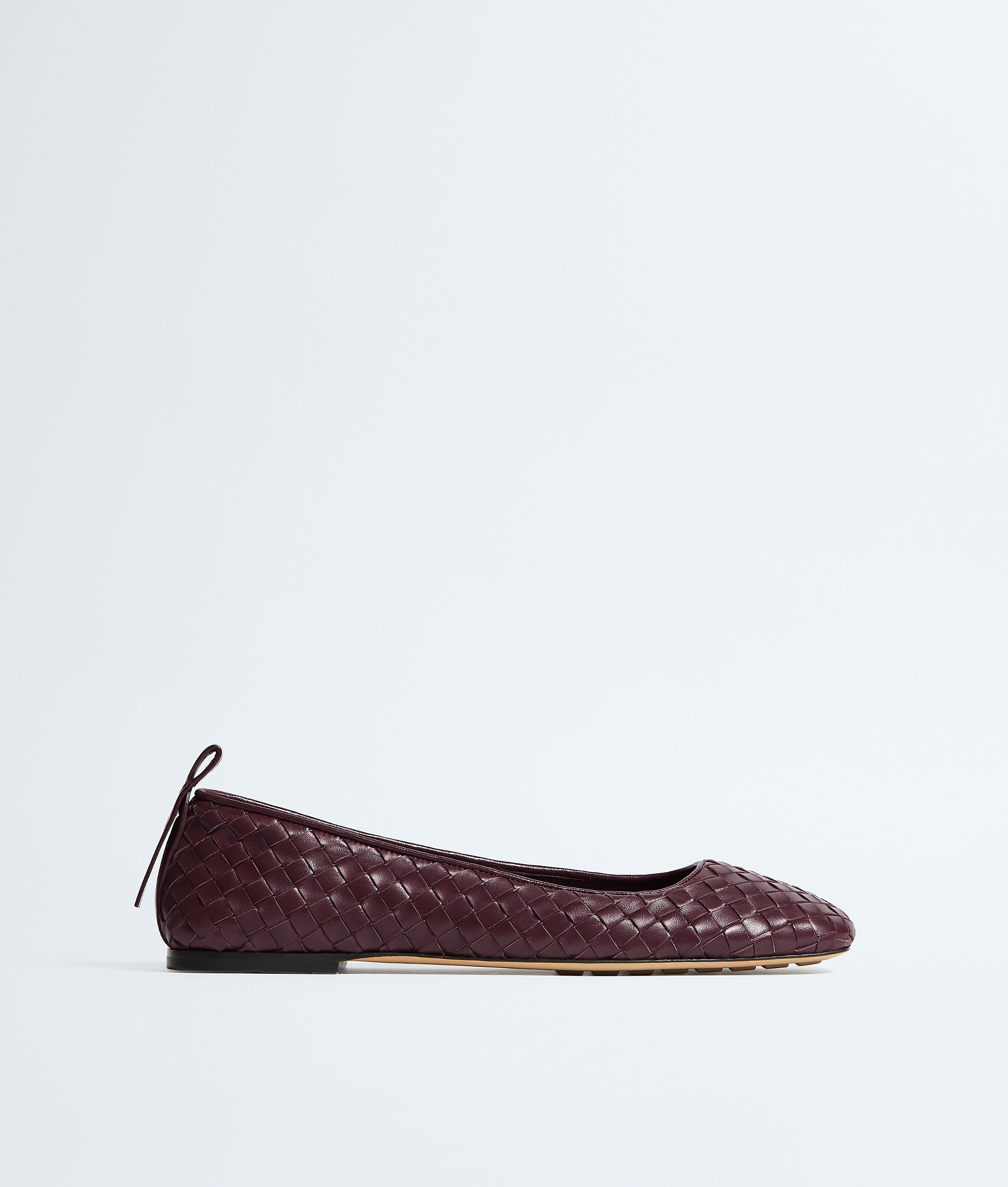 Women's Charlotte Ballerina in Deep Mahogany
