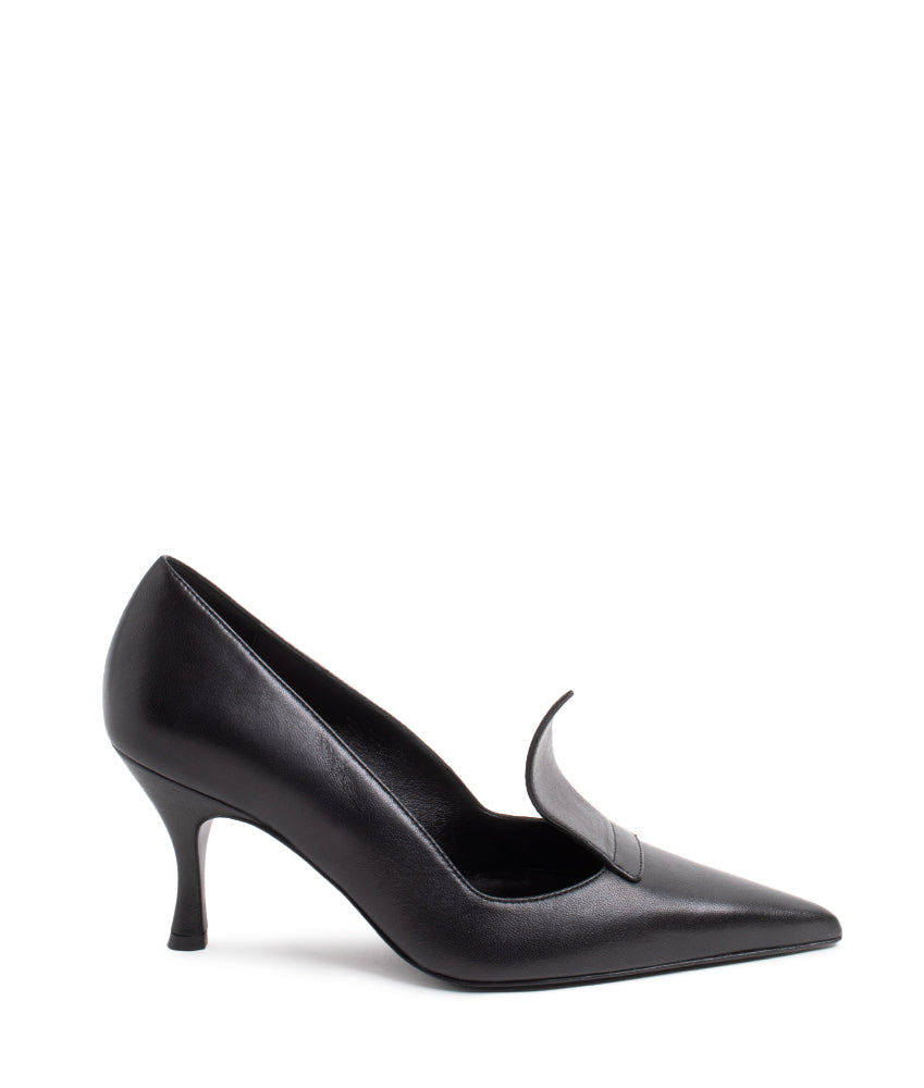 Renata Nappa Leather in Black - 36