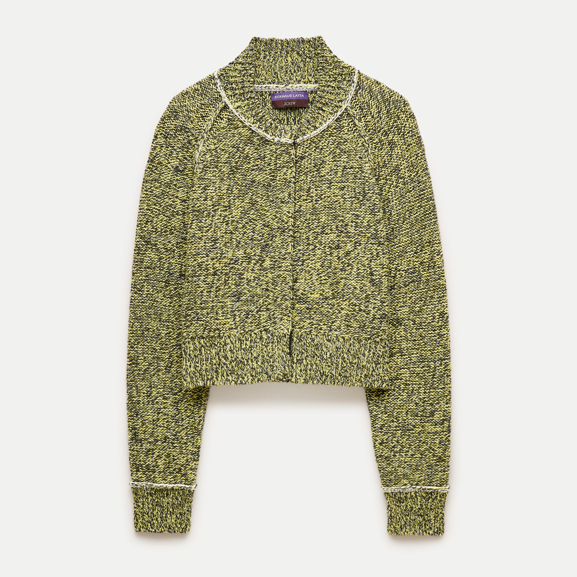 Eckhaus Latta X J.crew Marled Cardigan
