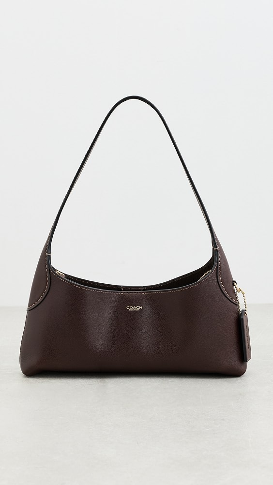 Natural Grain Leather Brooklyn 26 Shoulder Bag - Maple
