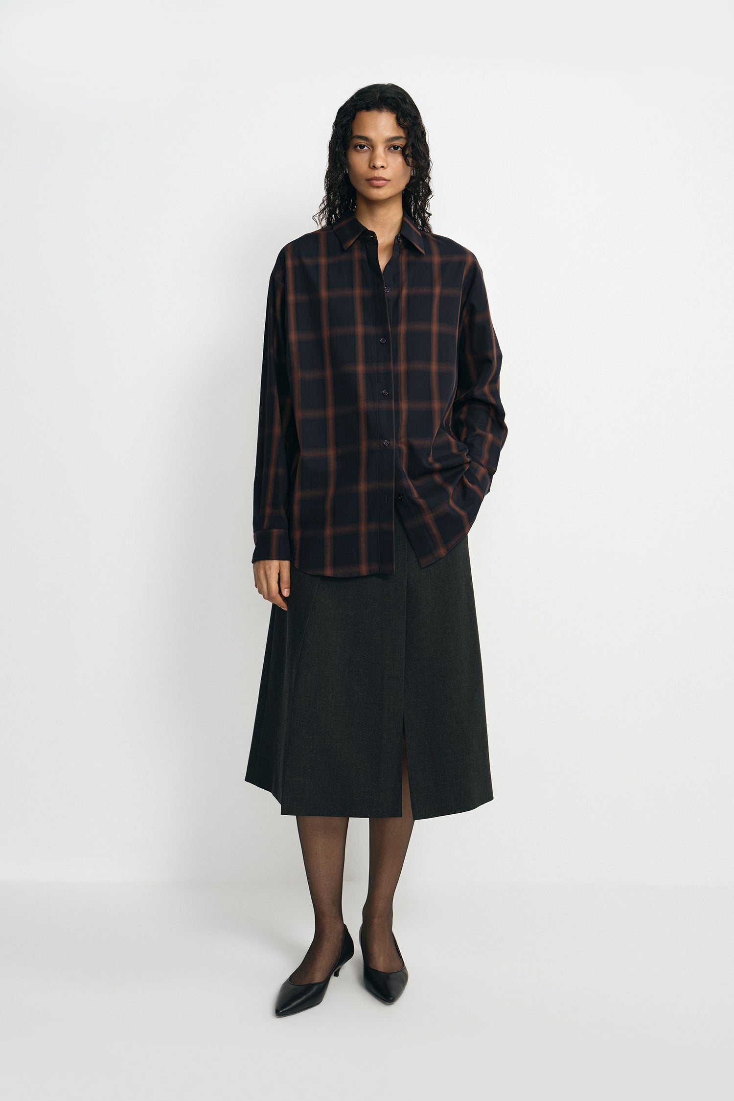 Xxs / Navy Plaid