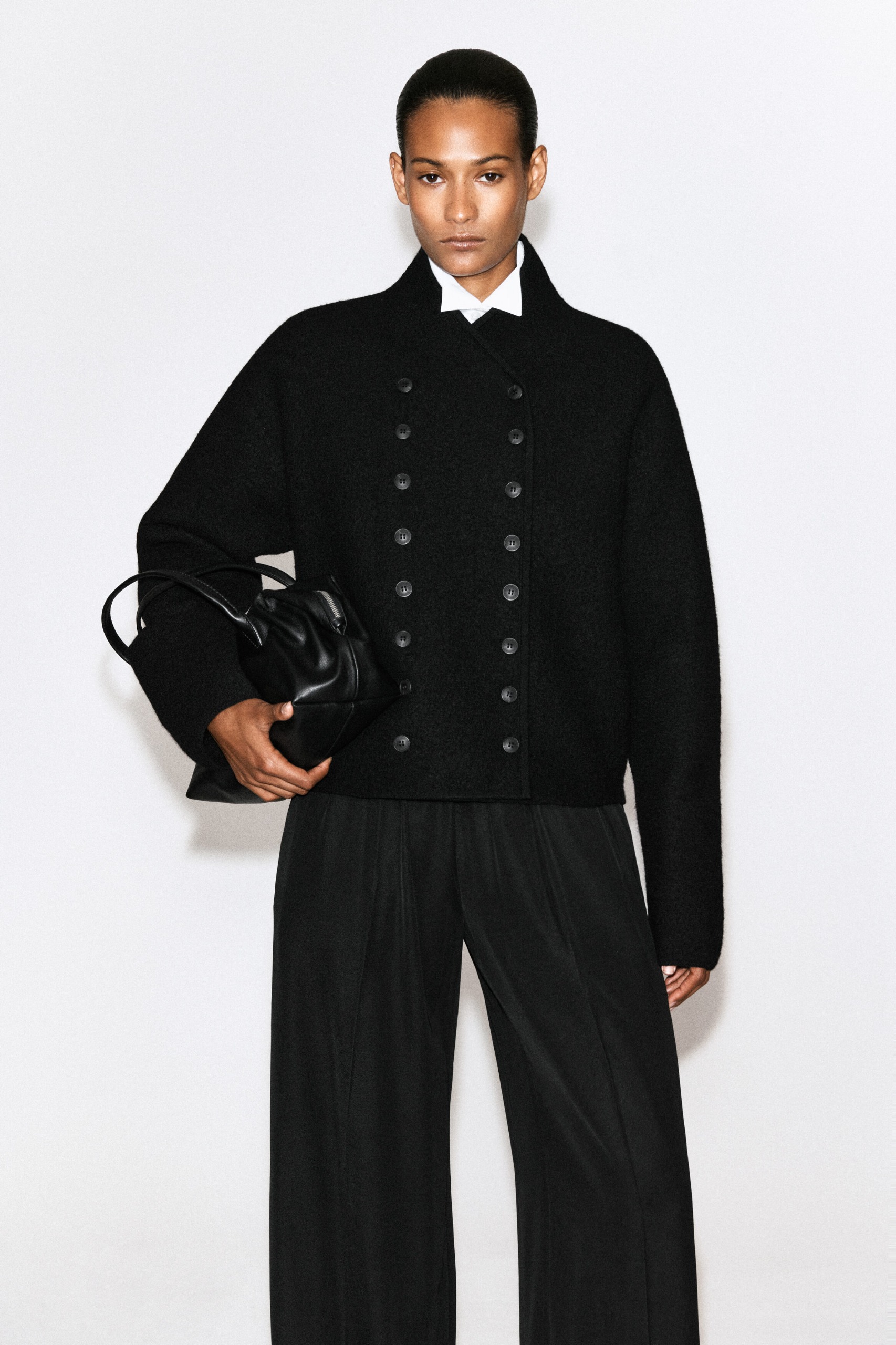 Boiled-Wool Uniform Jacket