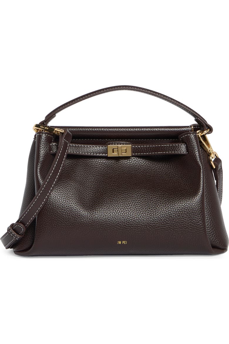 Carmen Faux Leather Top Handle Bag