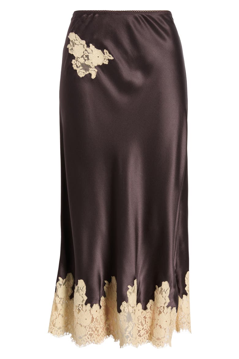Elowen Silk Midi Skirt