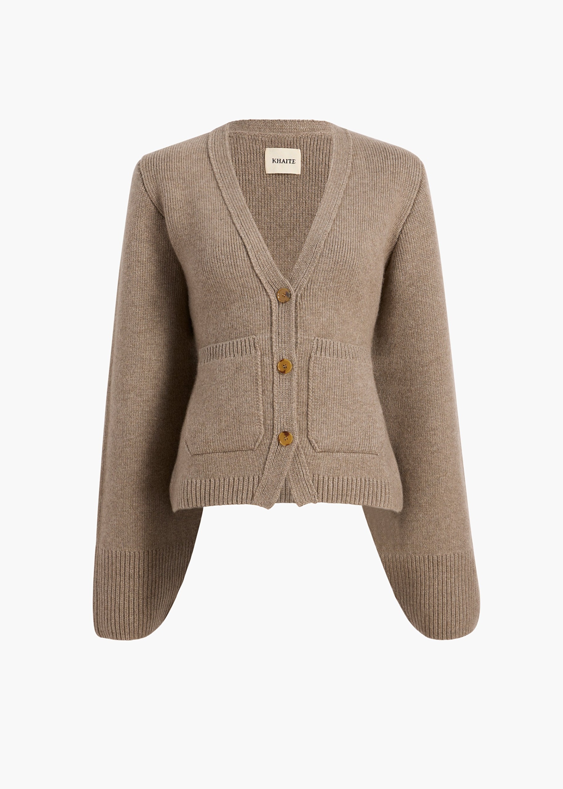 Scarlet Cardigan in Barley - Xxs / Barley / 100%cashmere