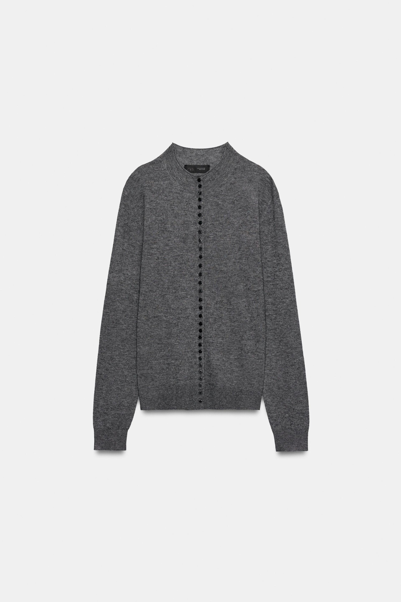 ZARA, Fine-Knit Wool Jacket