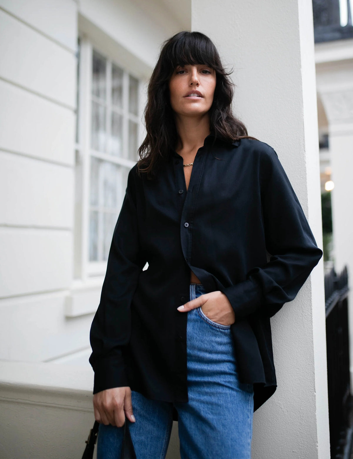 The Boyfriend: Tencel&trade; Lyocell, Black