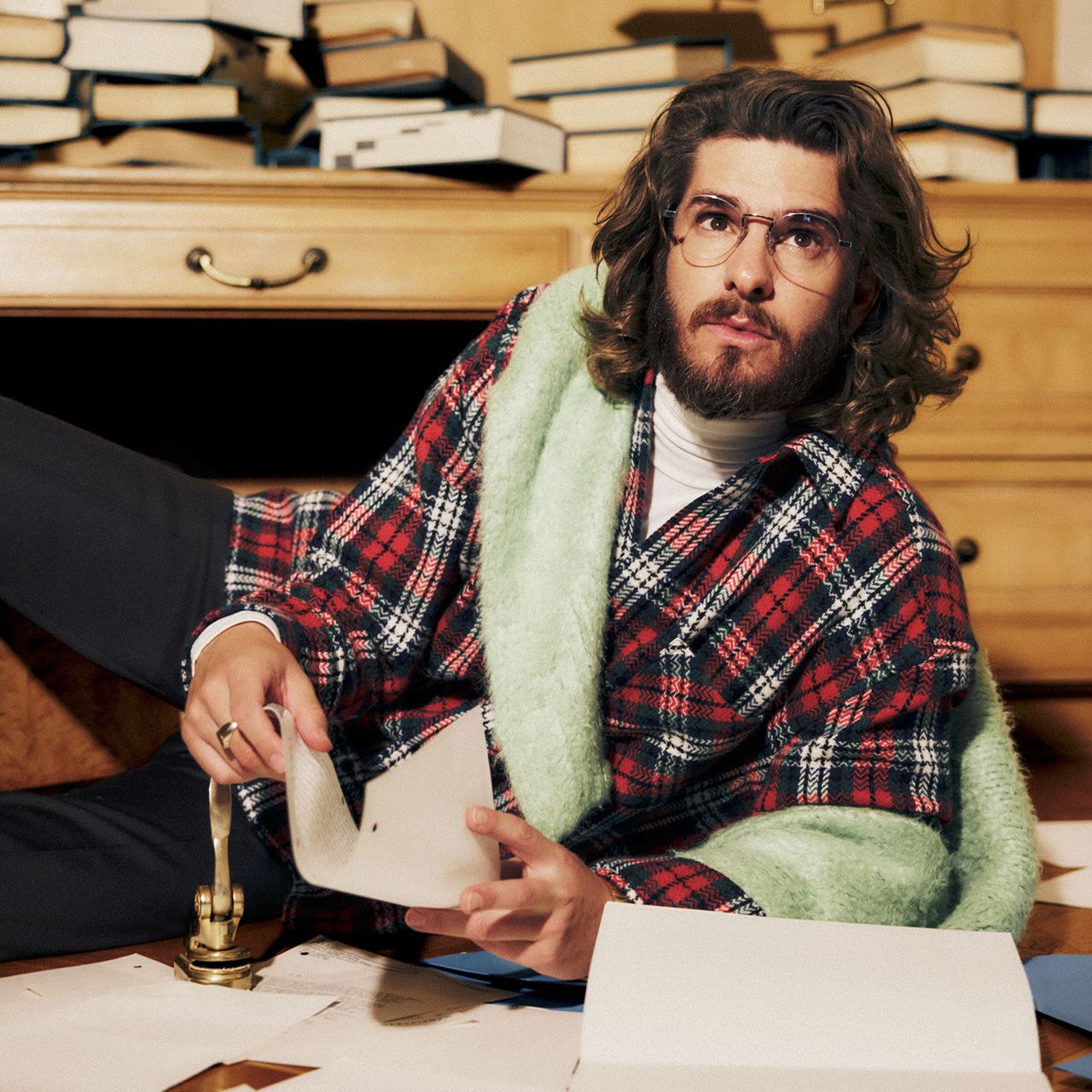 Andrew Garfield Finally Answers Your Questions About His Long Hair—and Talks Birth Charts, Memes, and Meeting J.Lo