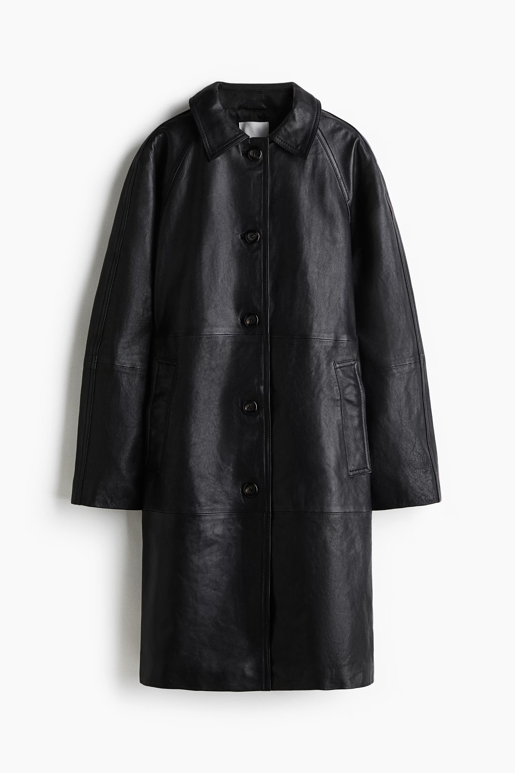 H&M, Leather Coat