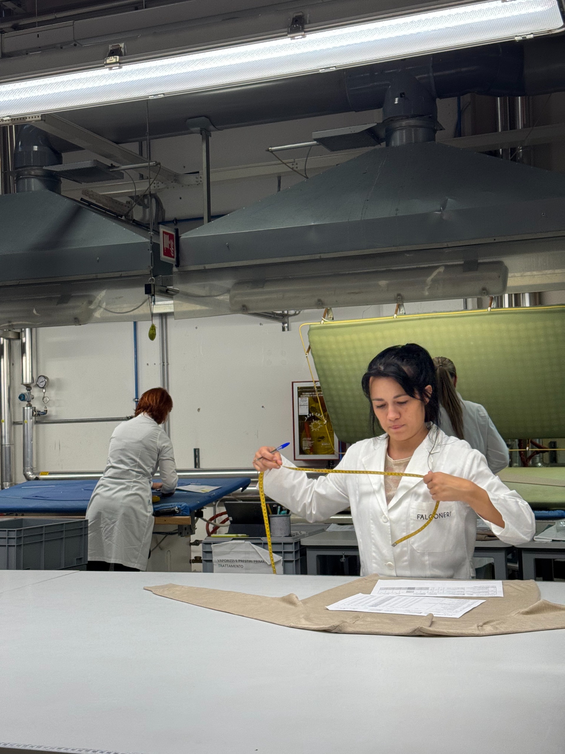 Falconeri factory image.