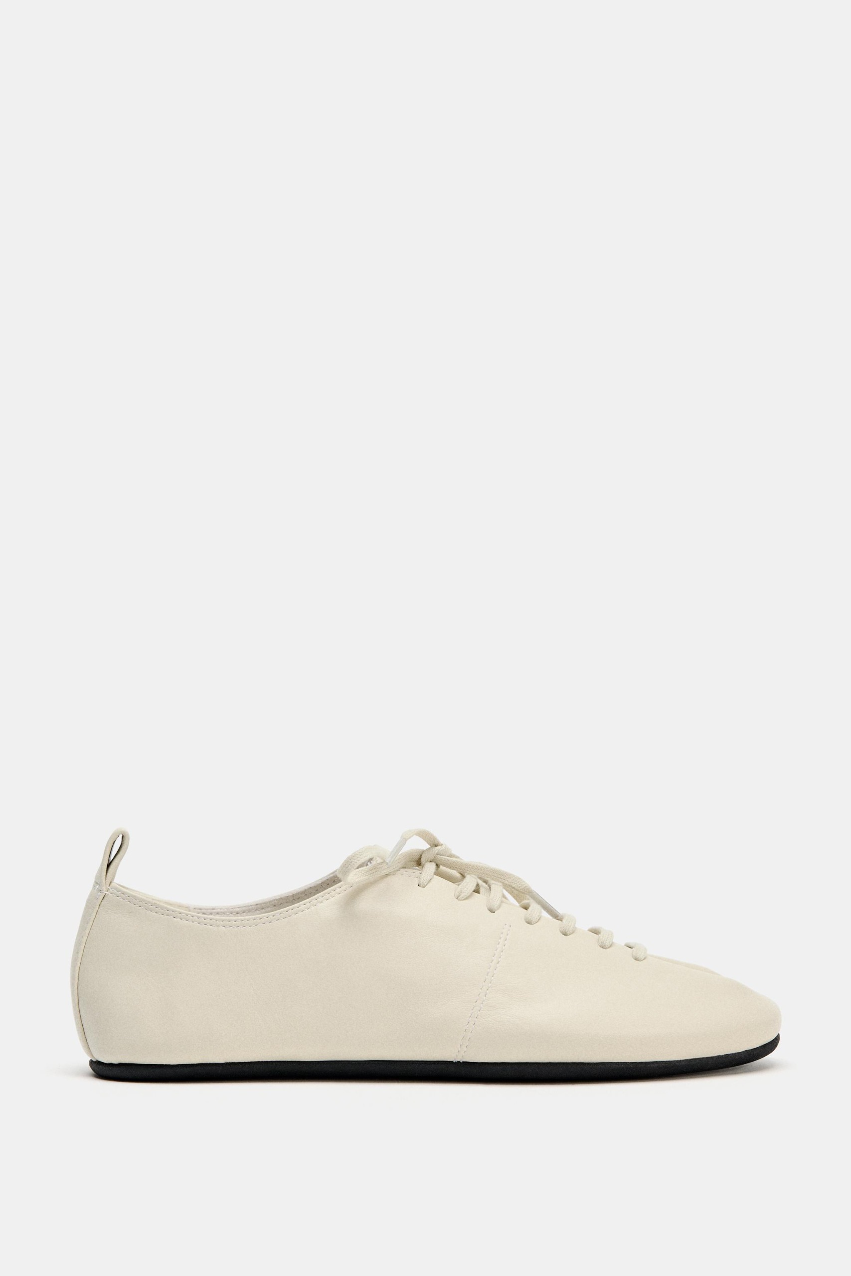 Soft Leather Derby Shoes - 5