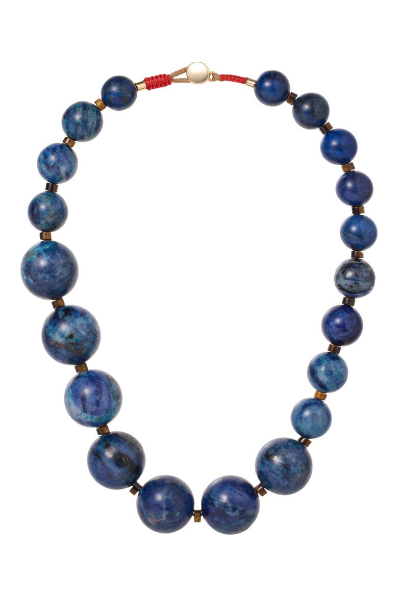 The Very Big Bead Stone Necklace