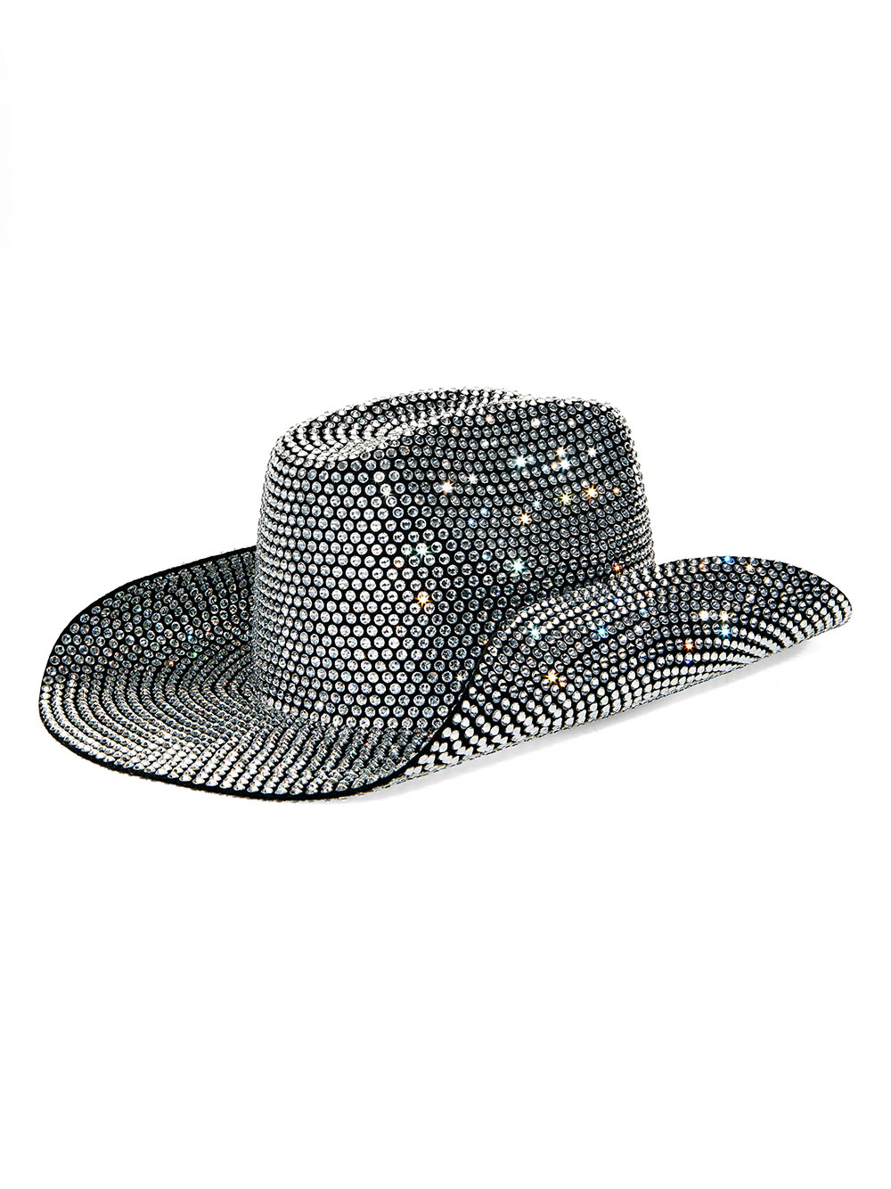 Crystal Embellished Felted Wool Cowboy Hat