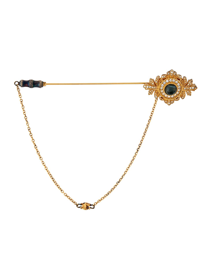 Dolce & Gabbana, Crystal & Stone Brooch