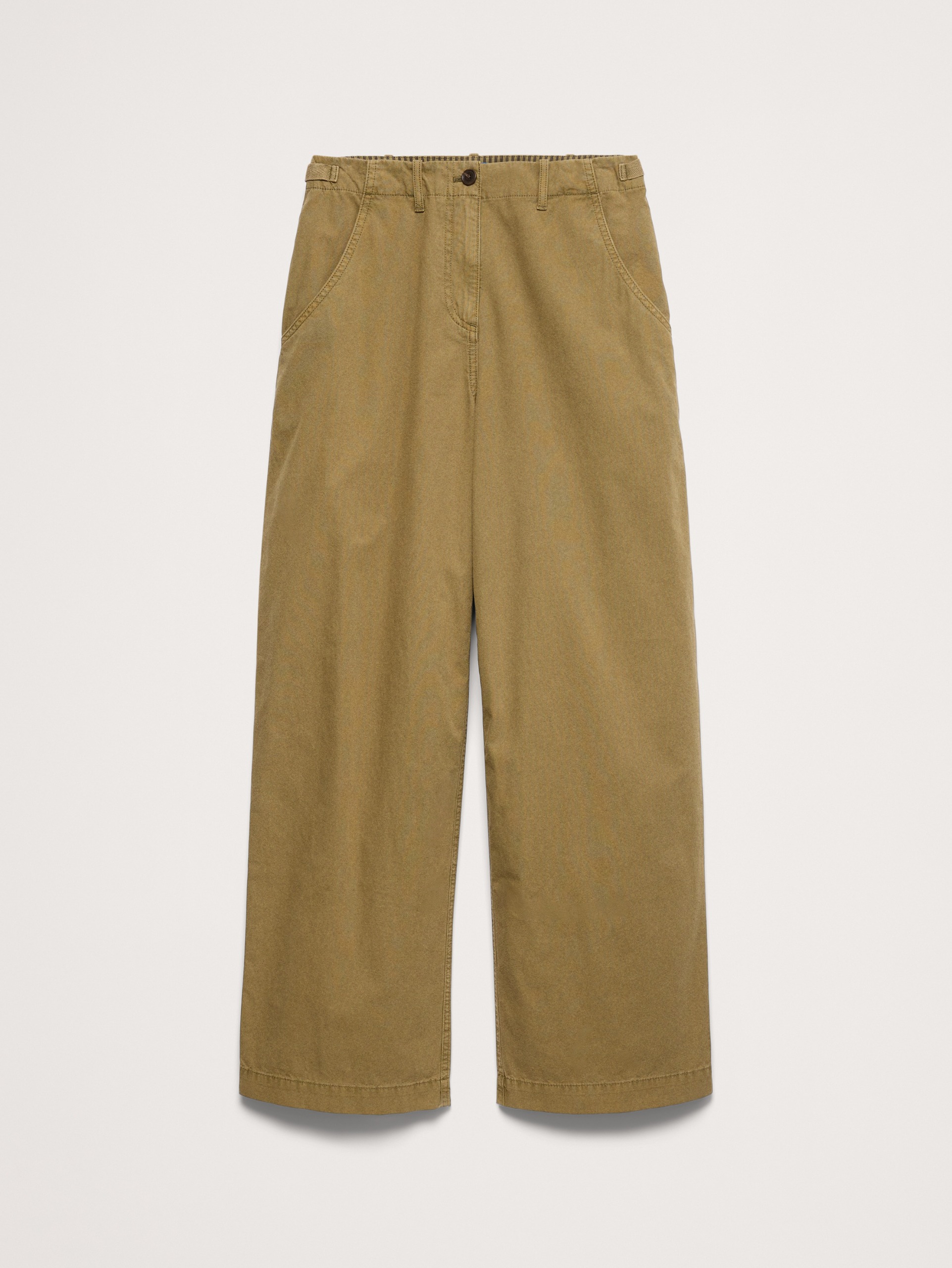 Banana Republic X La Ligne, The Wide-Leg Cotton Chino