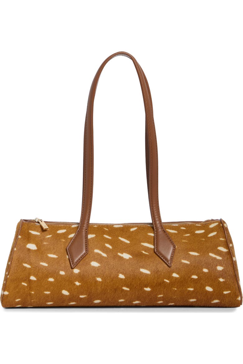 Sofia Genuine Calf Hair East West Shoulder Bag