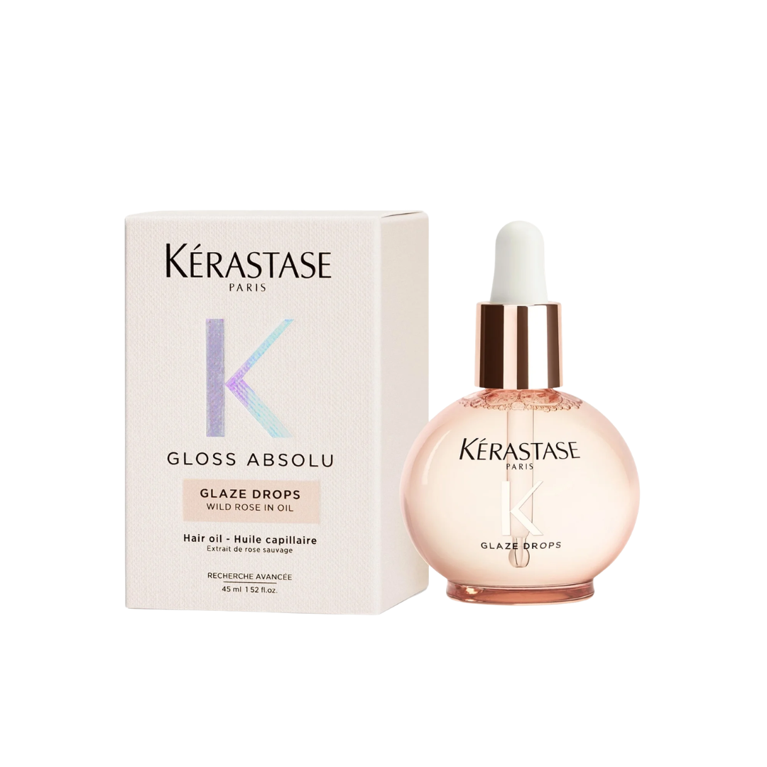 K&eacute;rastase, Gloss Absolu Glaze Drops Hair Oil With Wild Rose