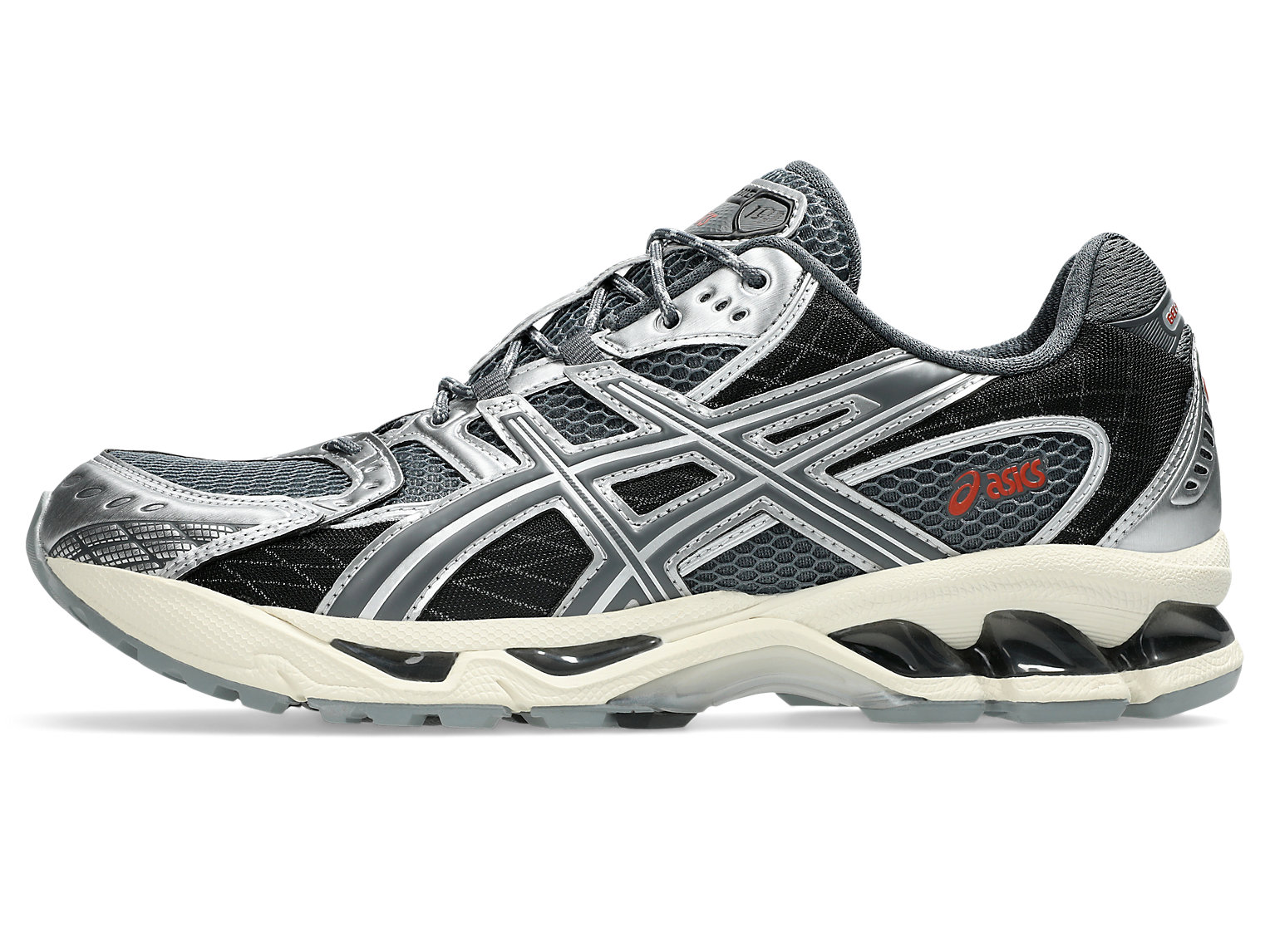 A pair of asics gel nimbus 10.1 trainers.