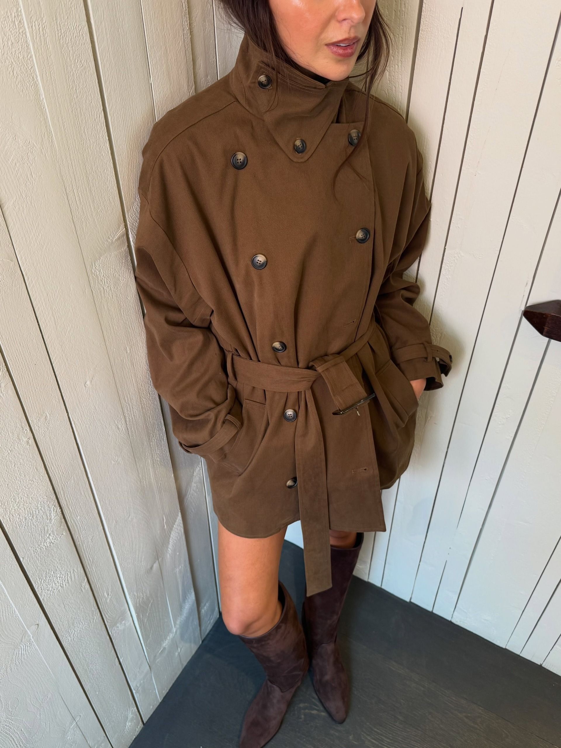 An image of a woman wearing new fall boot trend 2026