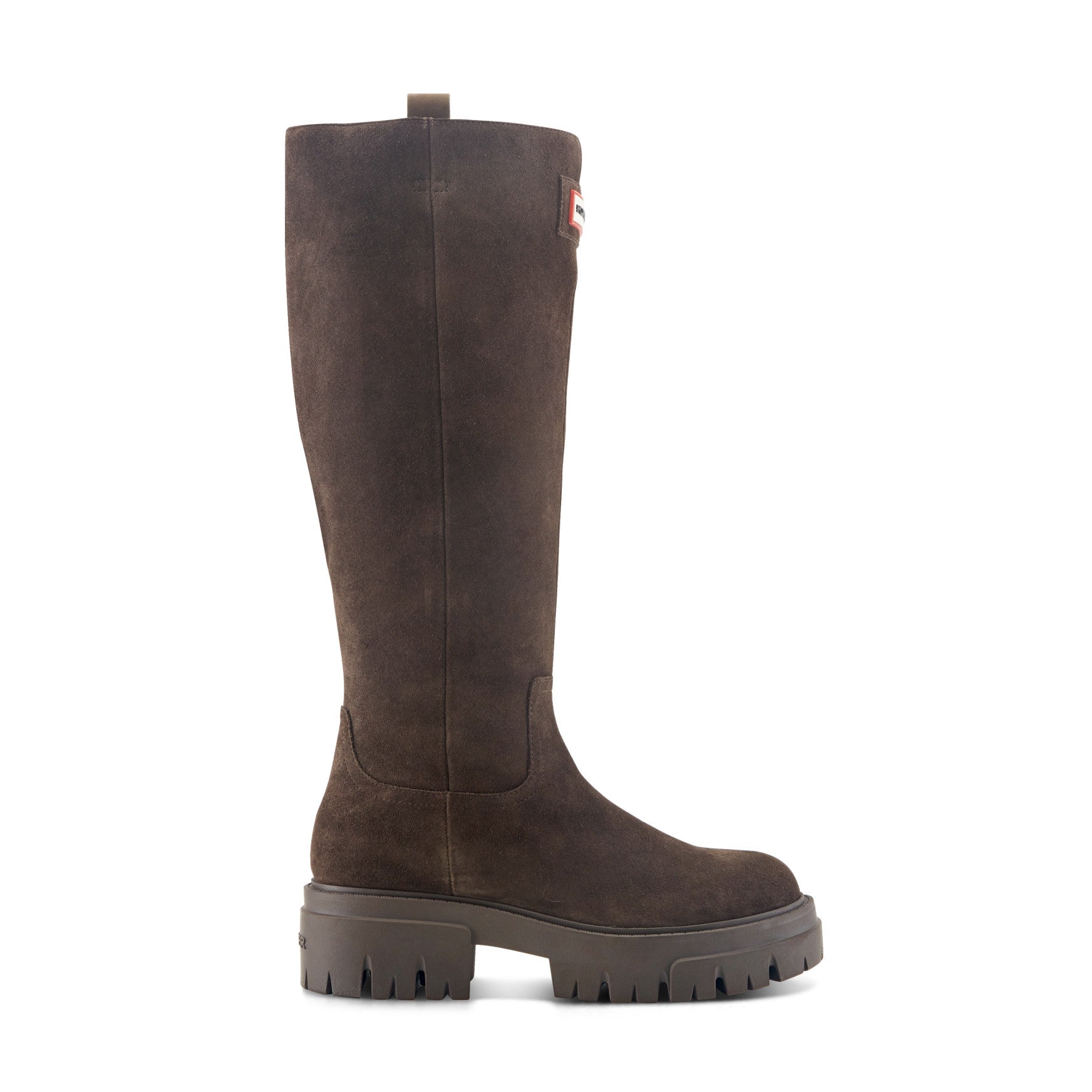 Women's Giania Suede Boots - 5 / Dark Brown Suede
