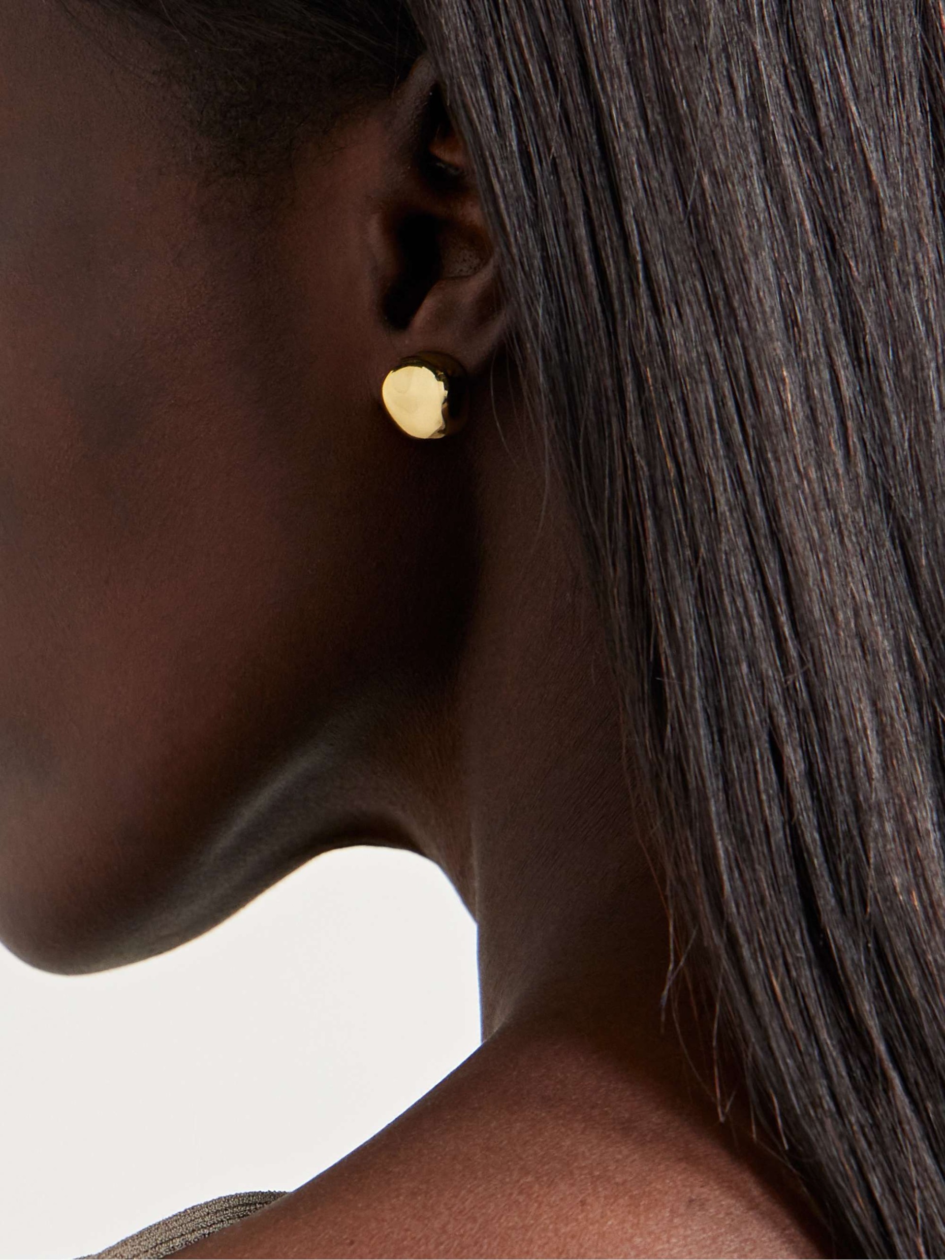 Gia Small Recycled Gold Vermeil Earrings