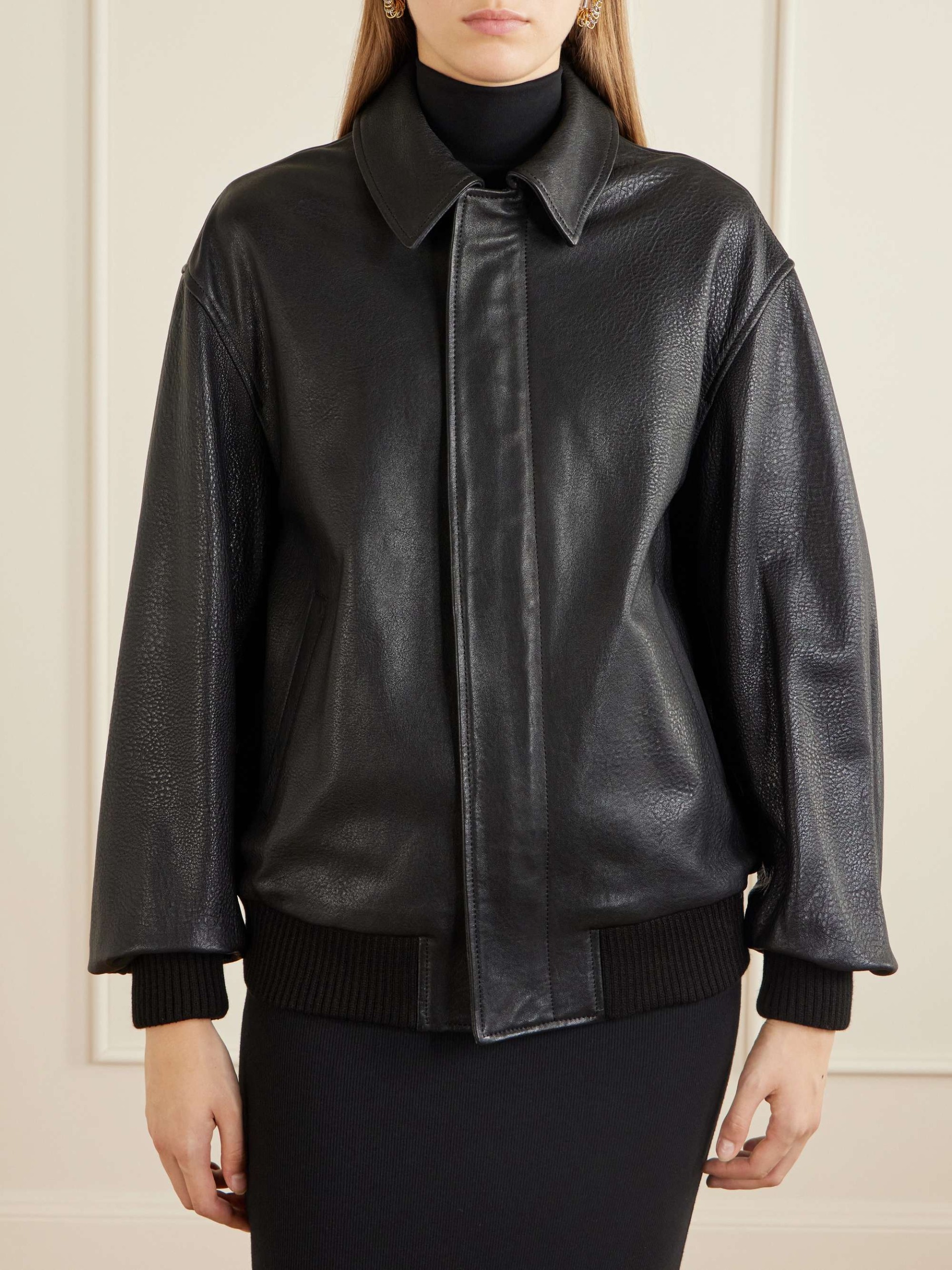 Toyen Leather Bomber