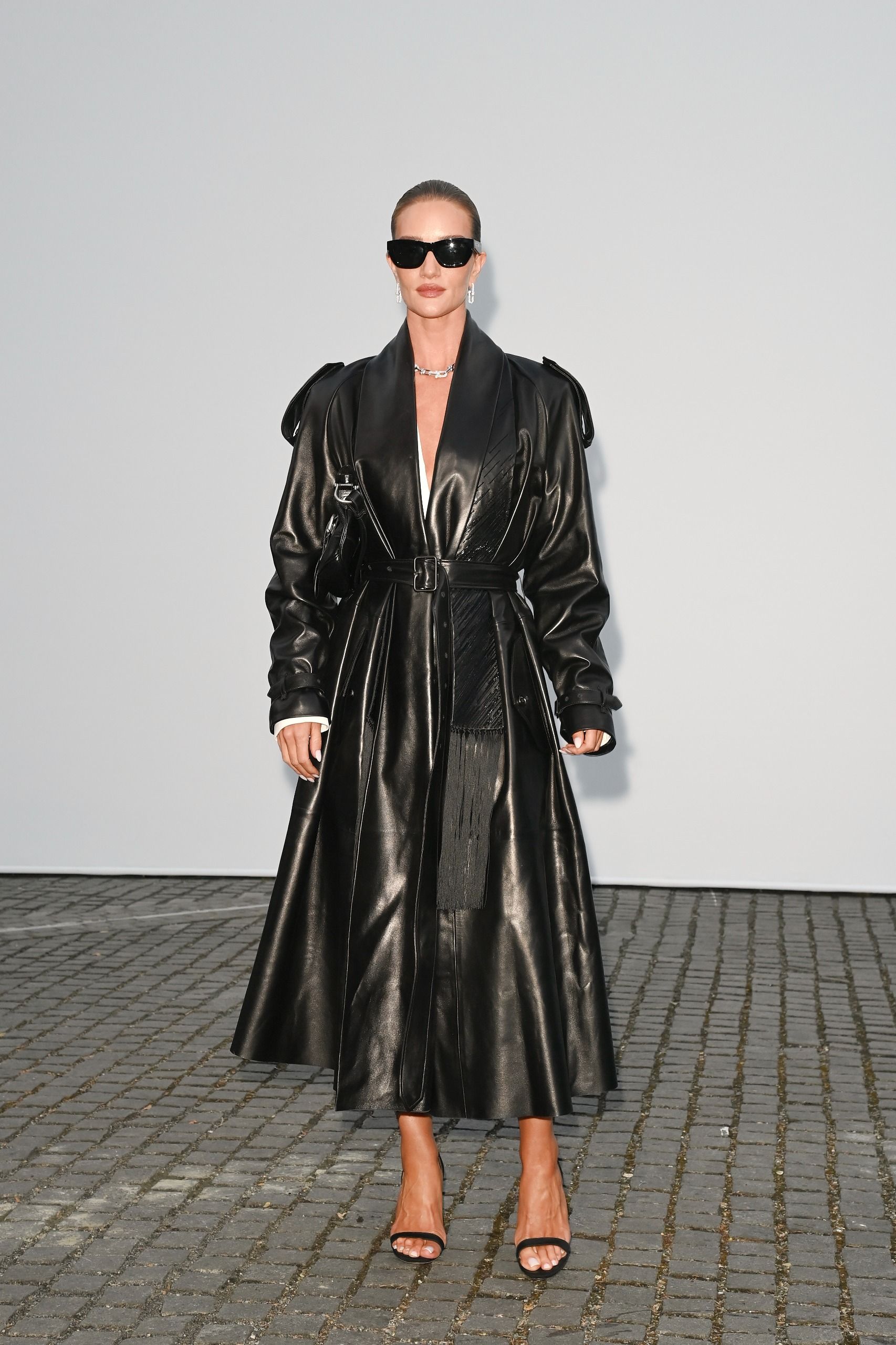 a celebrity attendee at the burberry spring 2027 show