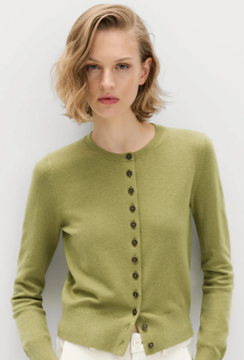 M&S, Air-Yarn Crew Neck Short Cardigan
