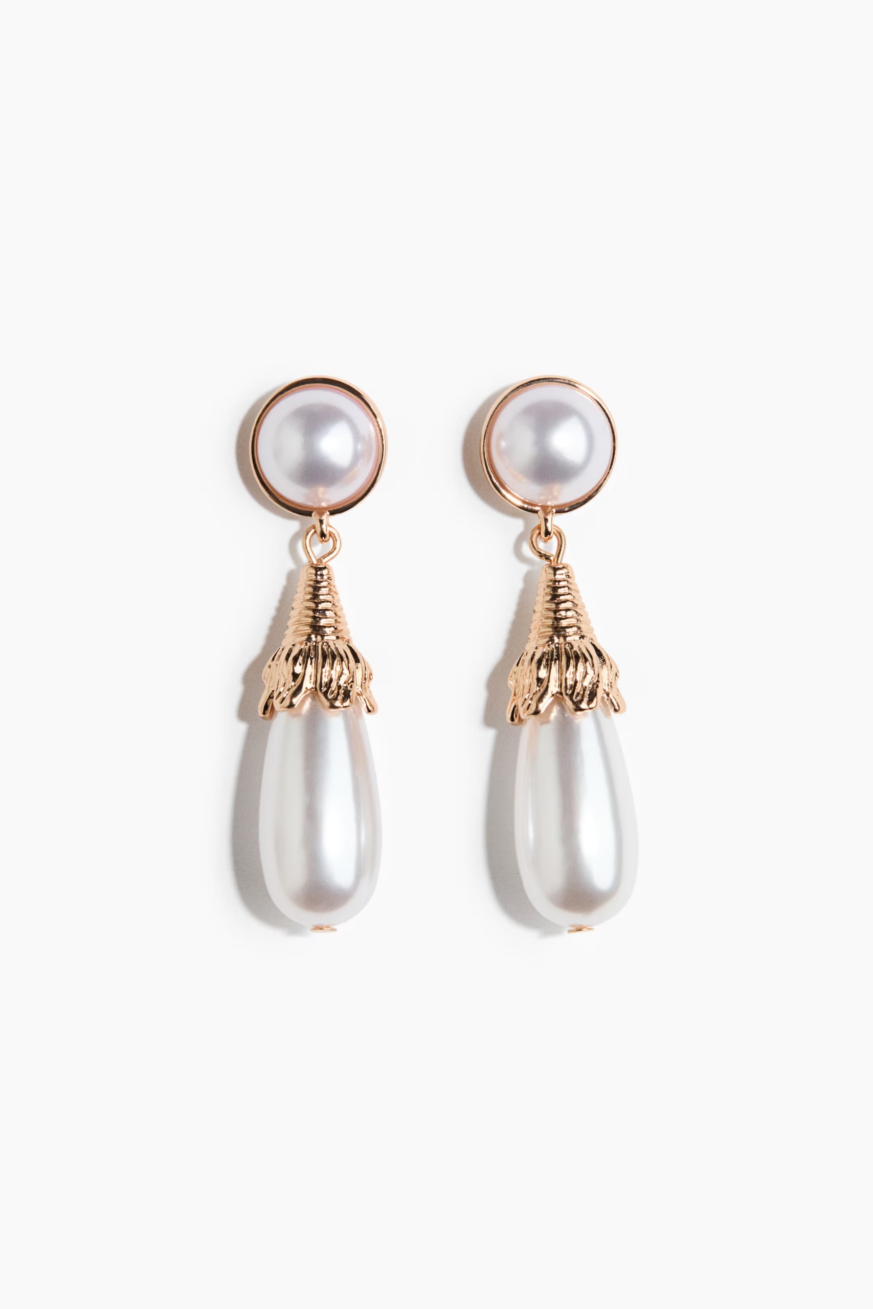 H&M, Teardrop Pendant Earrings