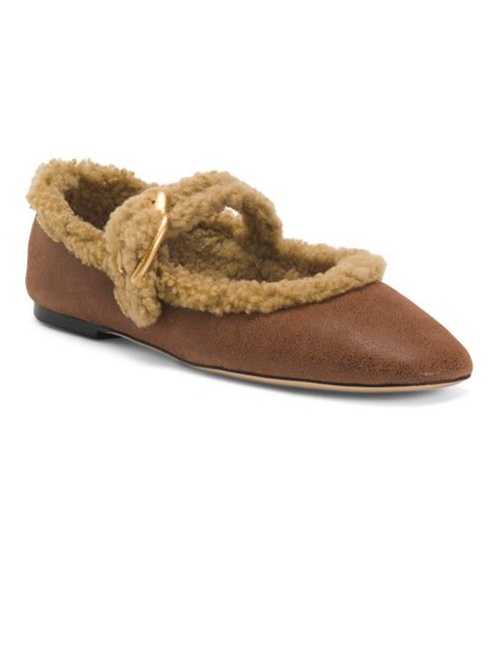 LARROUDE, Made In Brazil Suede Verona Ballet Flats