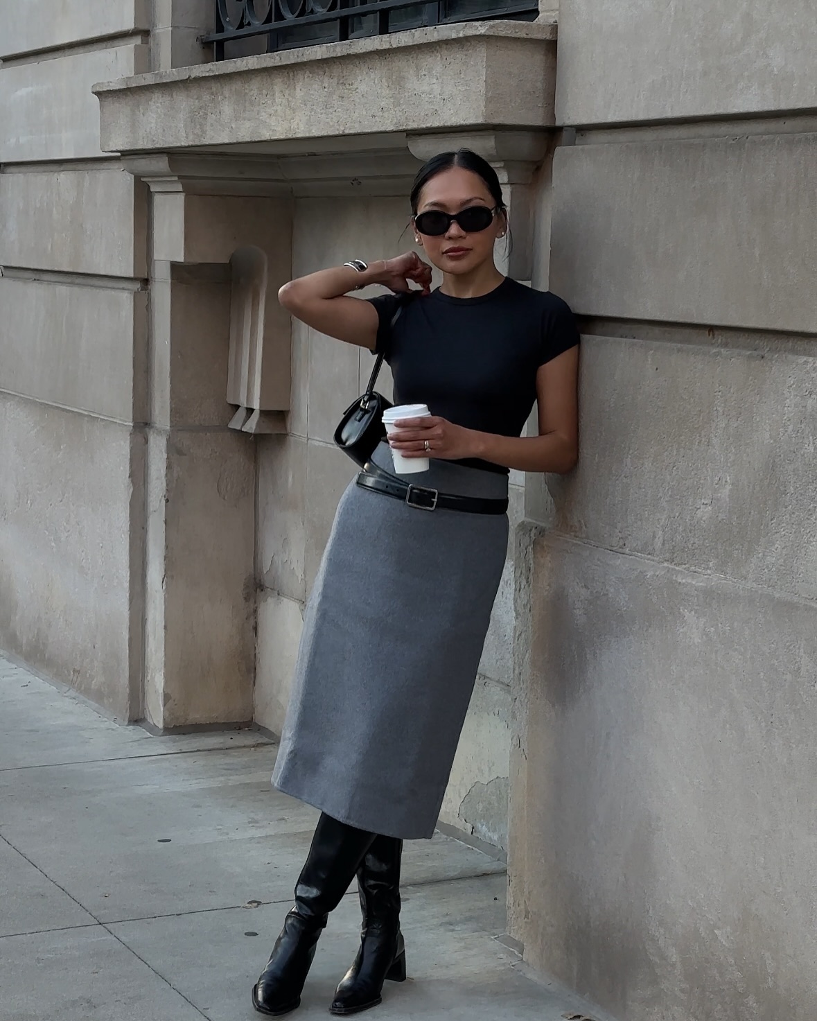 Autumn work capsule wardrobe