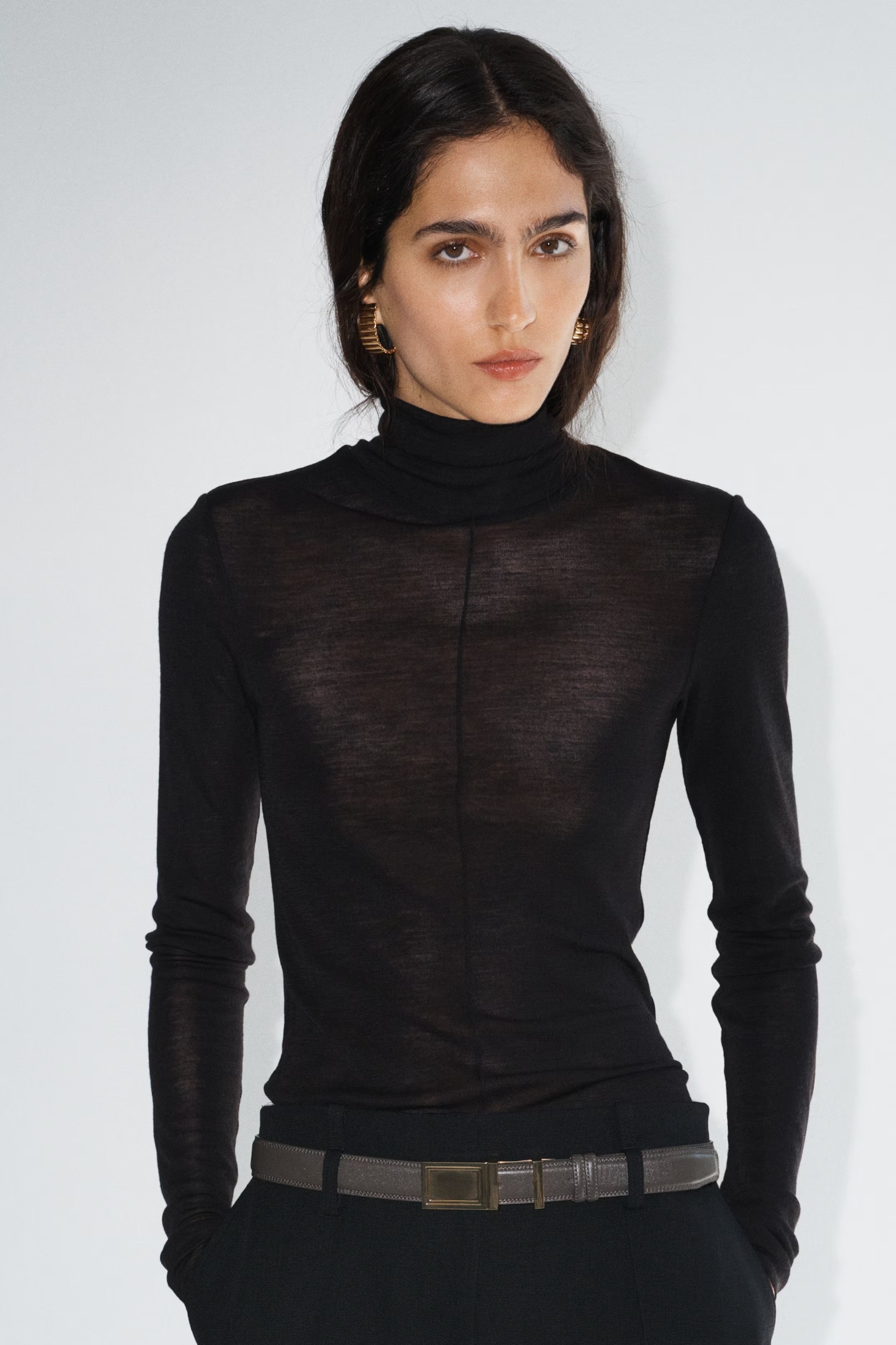 H&M, Merino Wool Polo Neck