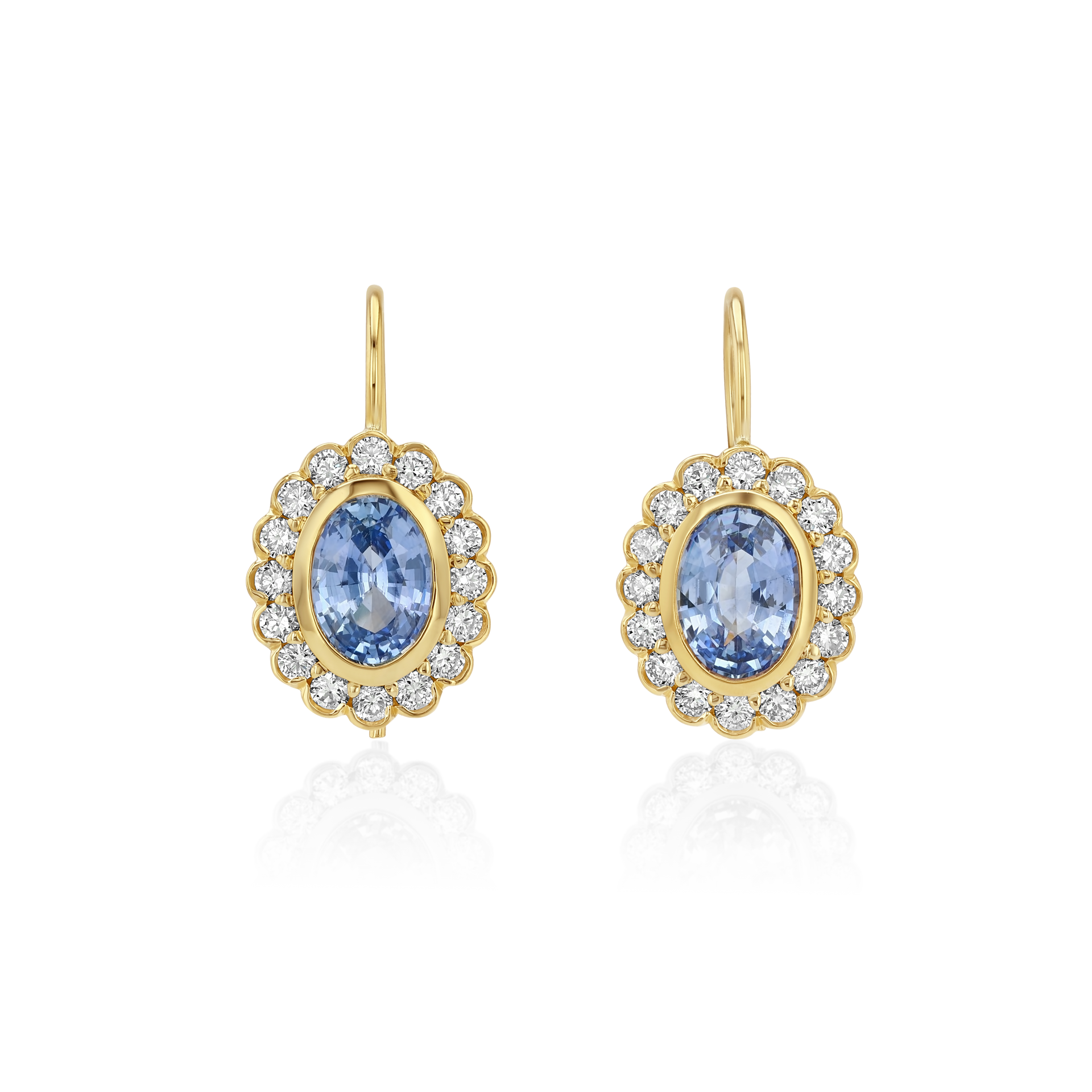 Heirloom Earrings in Ocean