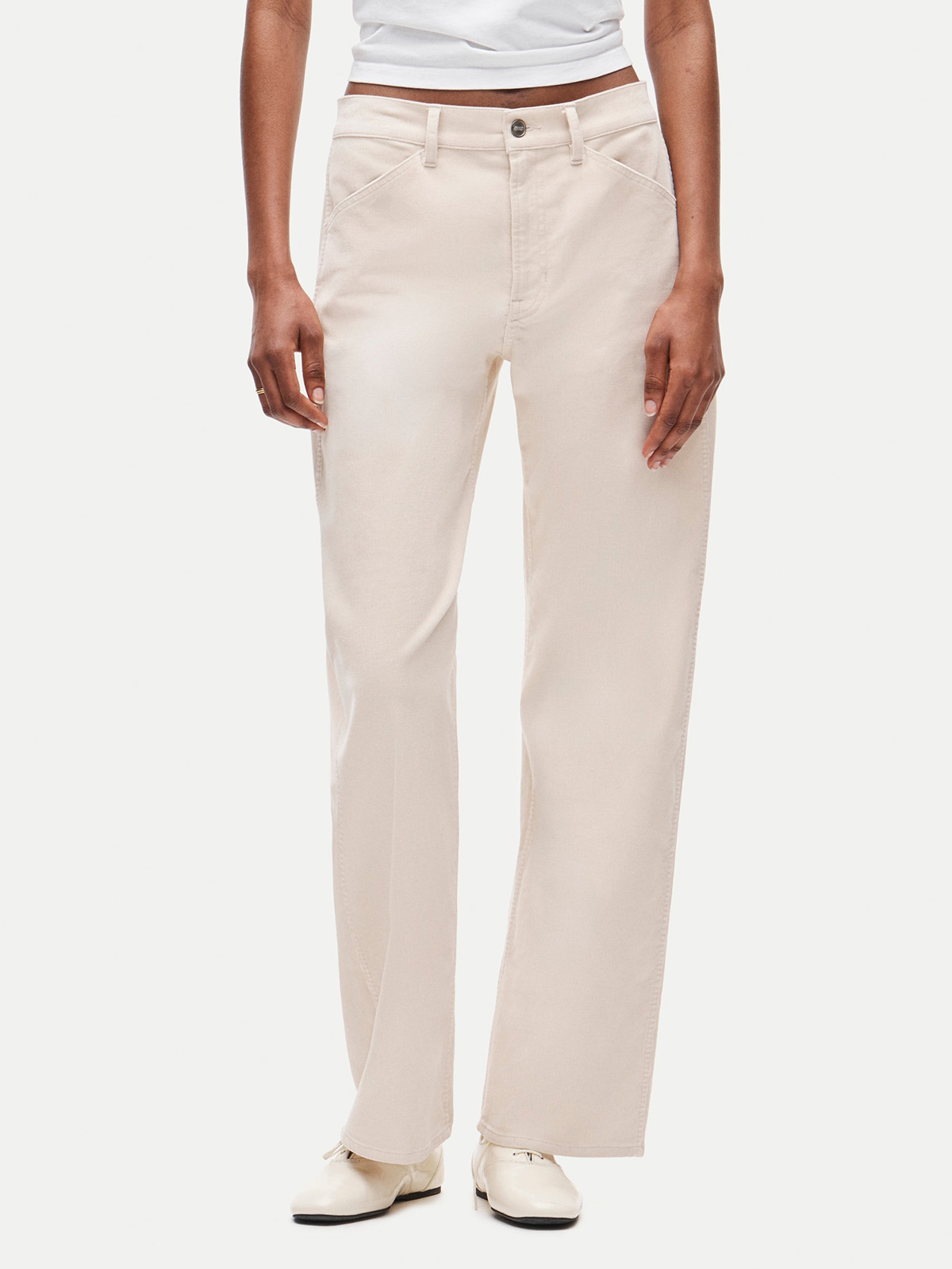 J.Crew, Zoe Barrel Pant in Stretch Corduroy
