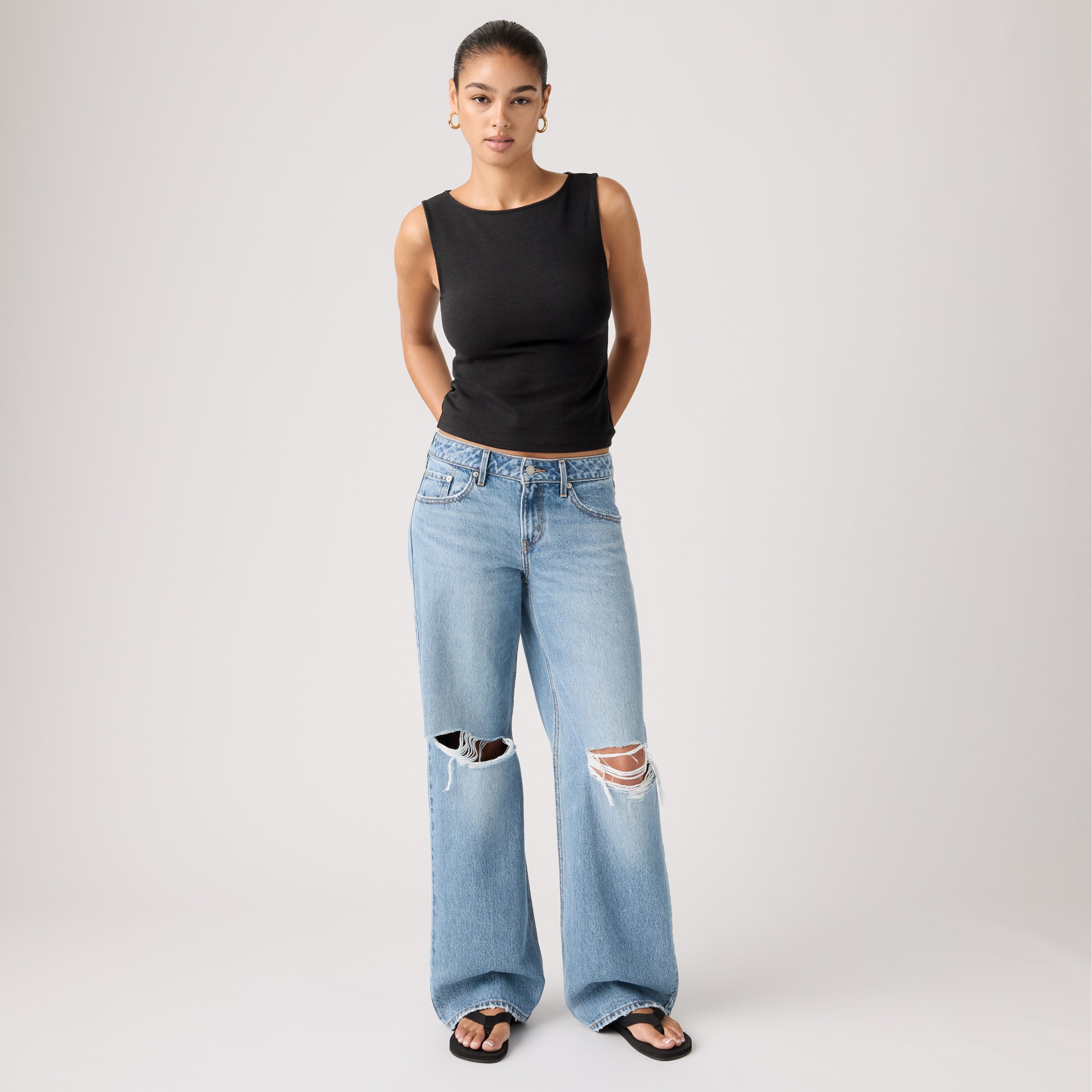 Low Loose Jeans